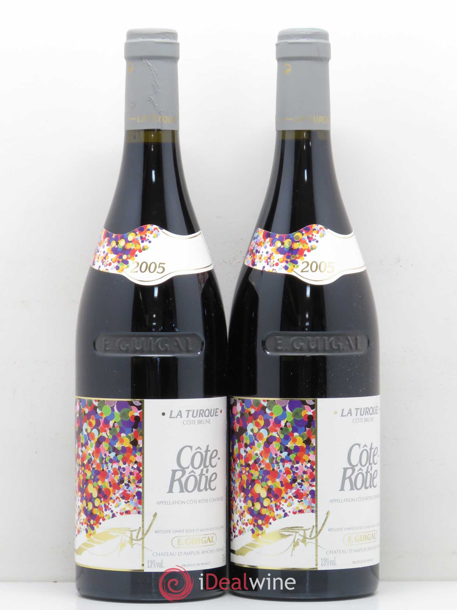 Côte-Rôtie La Turque Guigal 2005 - Lot de 2 bouteilles - 0