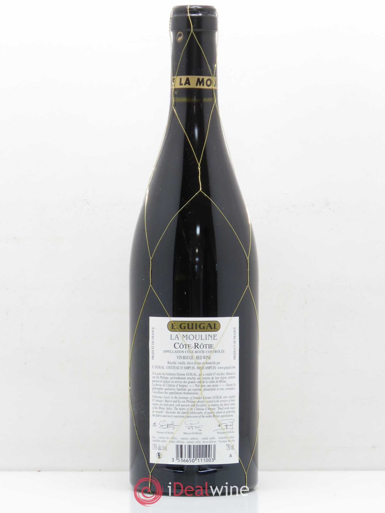 Côte-Rôtie La Mouline Guigal 2011 - Lot de 1 bouteille - 1