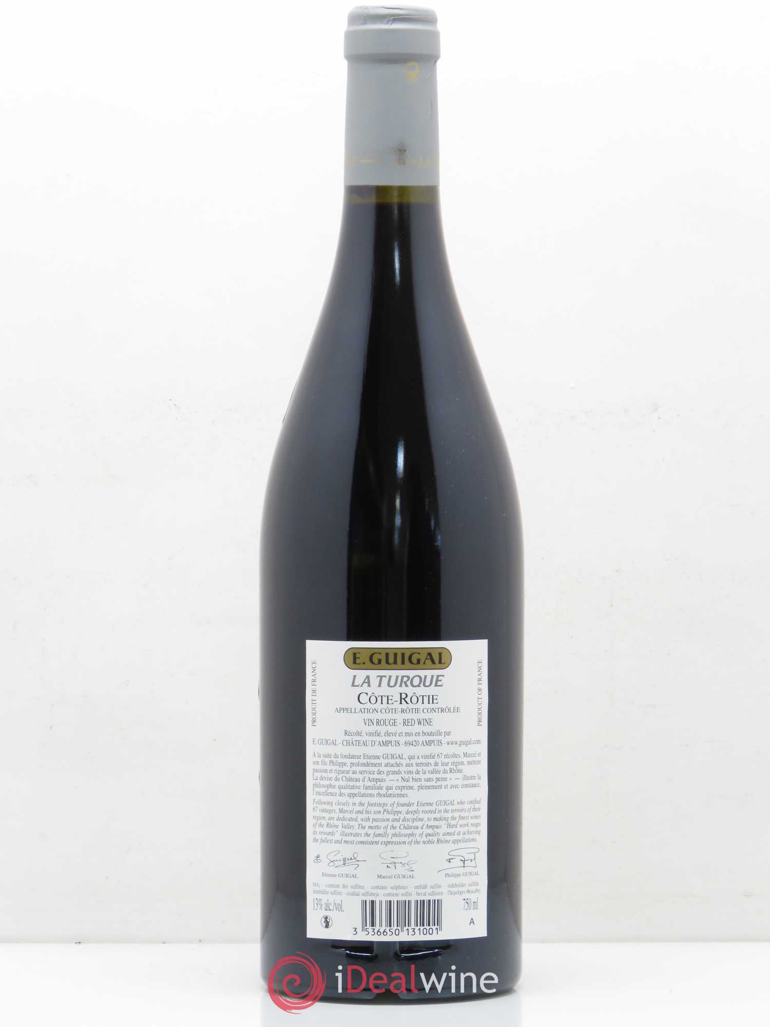 Côte-Rôtie La Turque Guigal 2011 - Lot de 1 bouteille - 1
