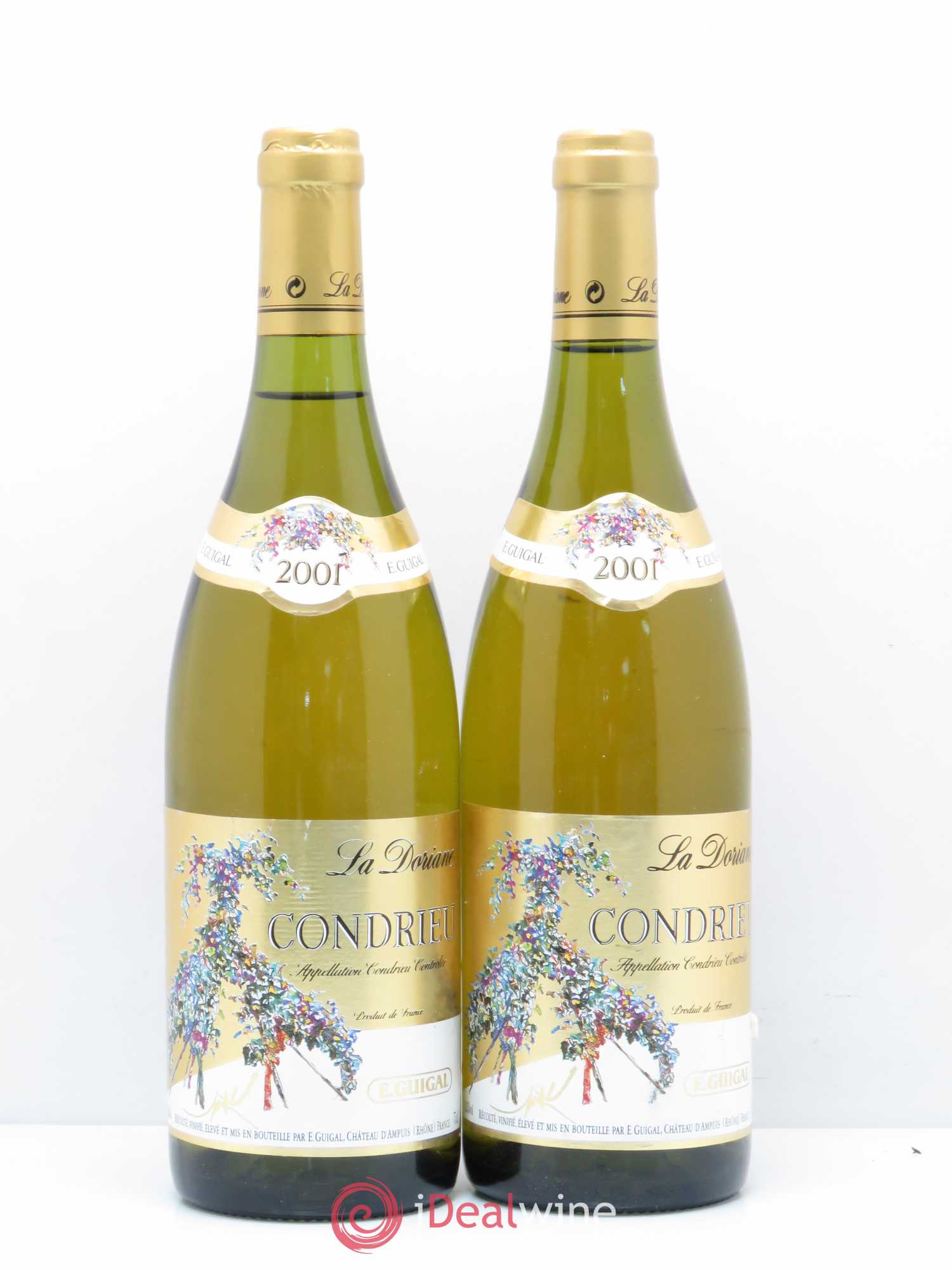 Condrieu La Doriane Guigal 2001 - Lot de 2 bouteilles - 0