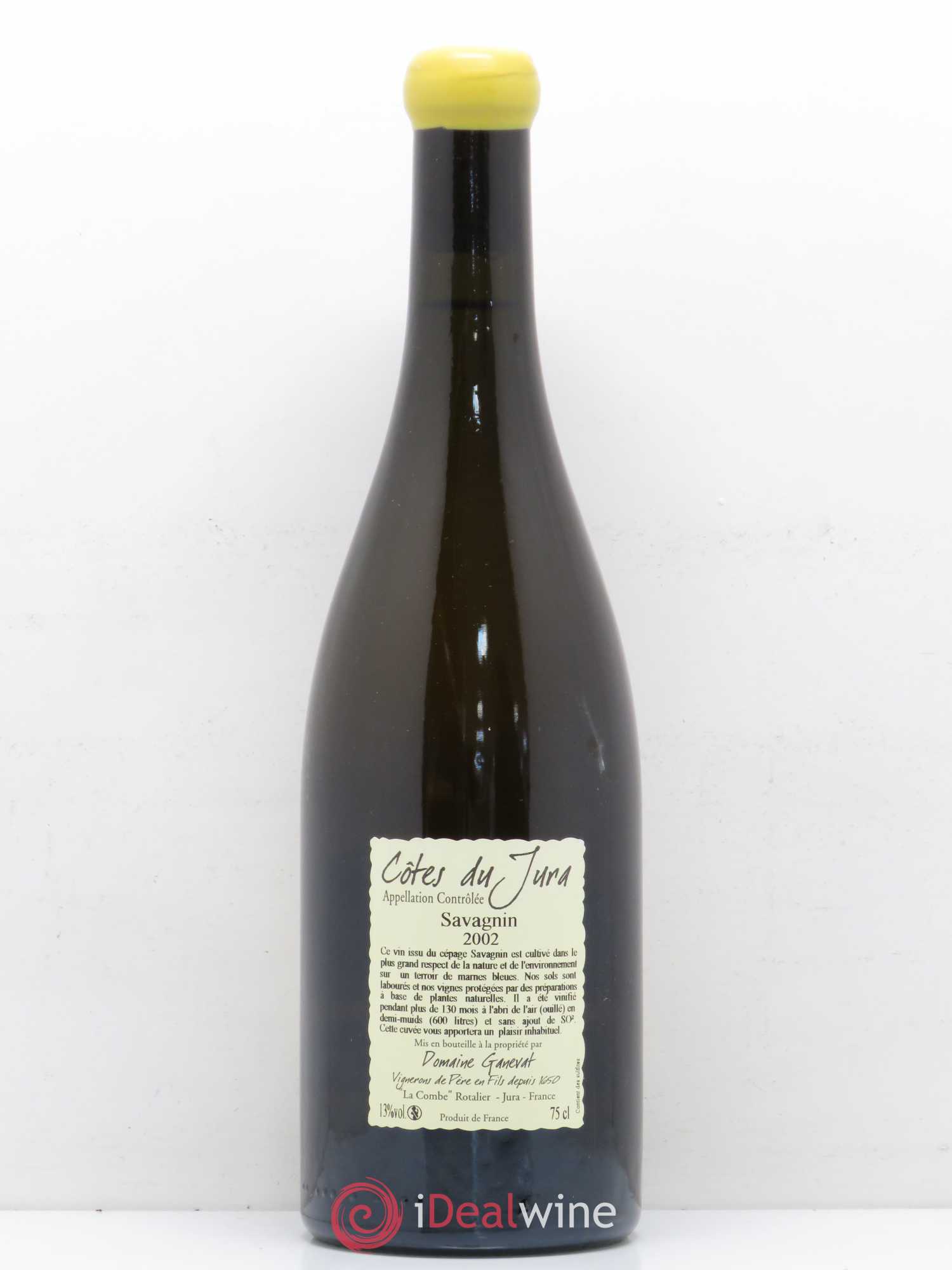 Côtes du Jura Les Vignes de mon Père Jean-François Ganevat (Domaine) 2002 - Lot de 1 bouteille - 1