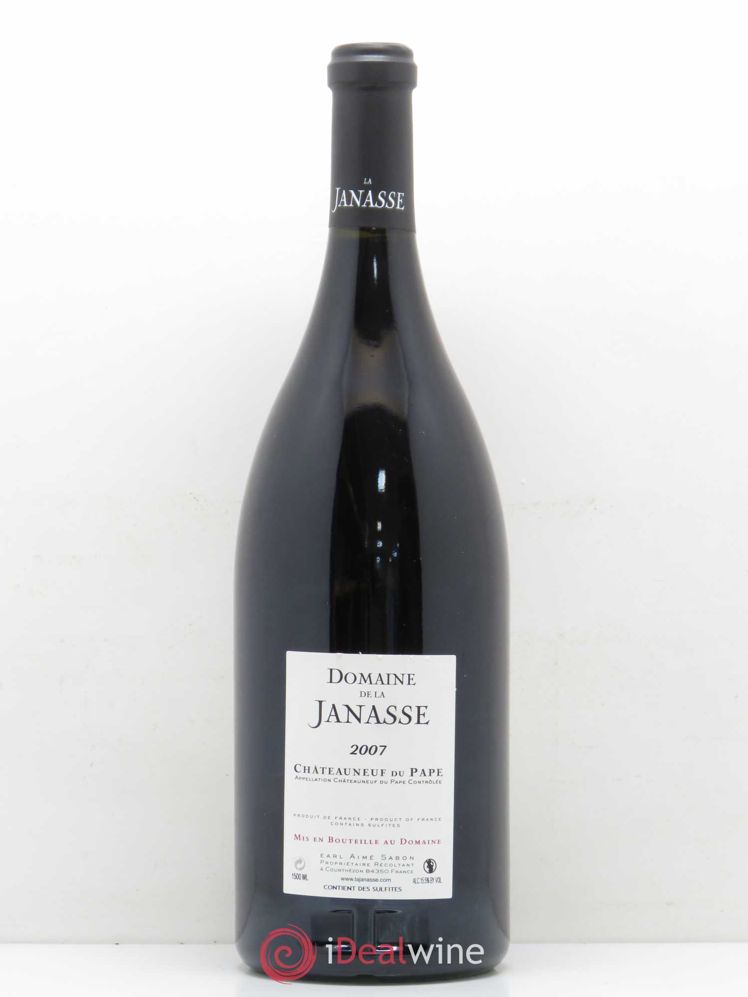 Châteauneuf-du-Pape Cuvée Vieilles Vignes La Janasse (Domaine de) 2007 - Lot de 1 magnum - 1
