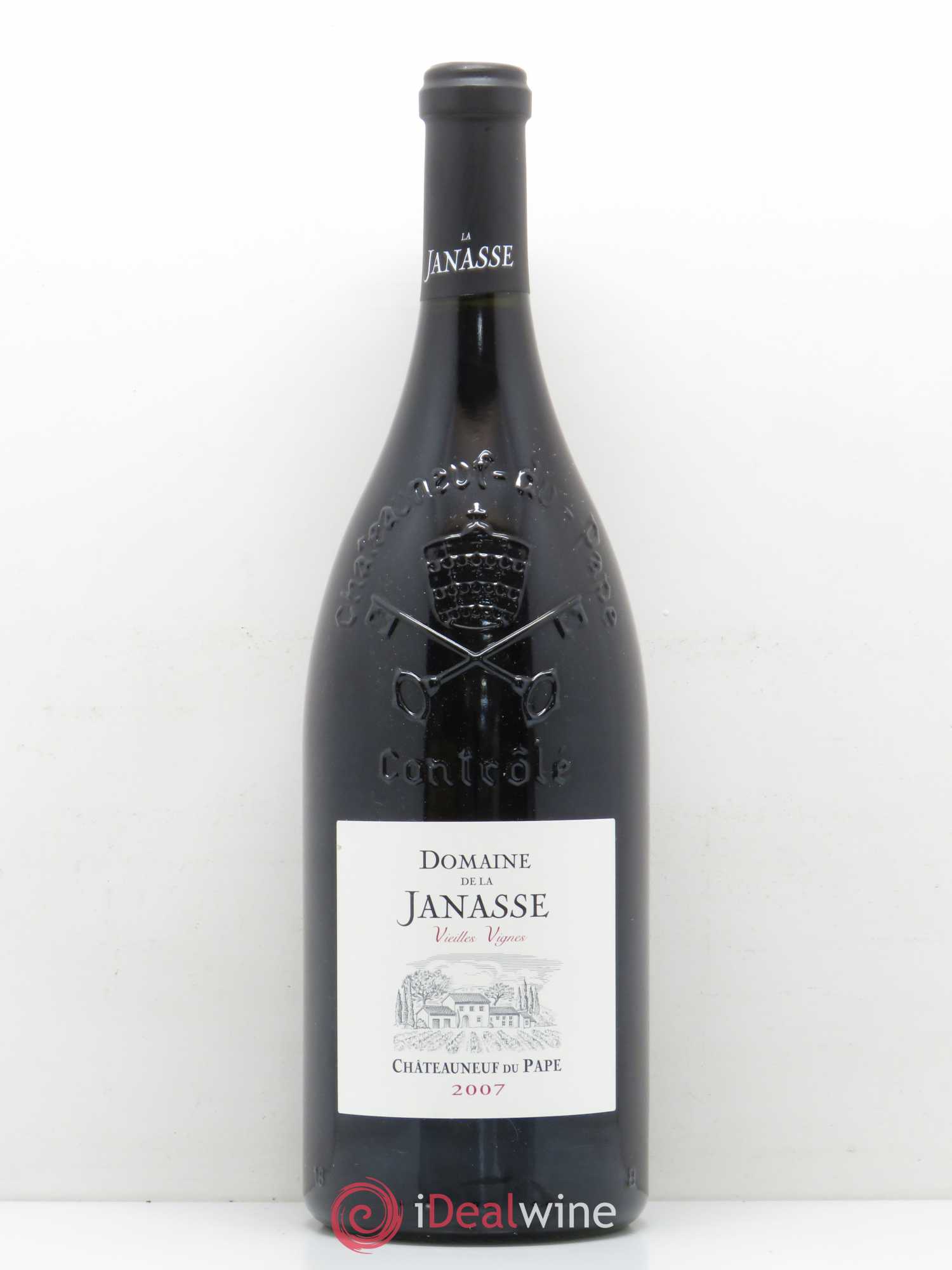 Châteauneuf-du-Pape Cuvée Vieilles Vignes La Janasse (Domaine de) 2007 - Lot de 1 magnum - 0