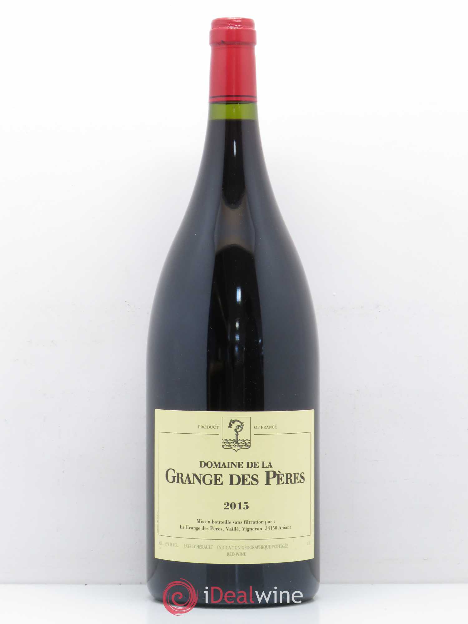 Pays d'Hérault Grange des Pères Laurent Vaillé 2015 - Lot de 1 magnum - 0