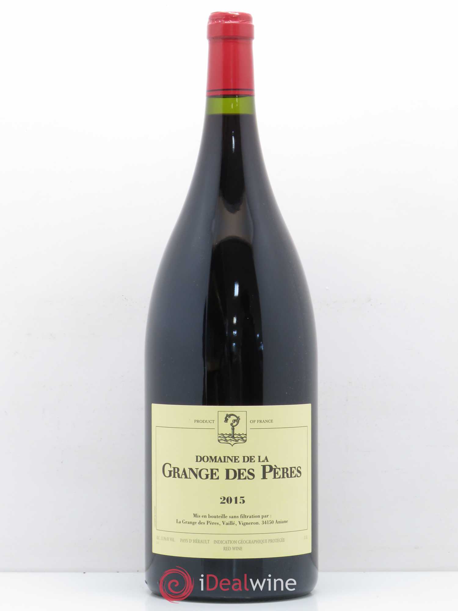 Pays d'Hérault Grange des Pères Laurent Vaillé 2015 - Lot de 1 magnum - 0