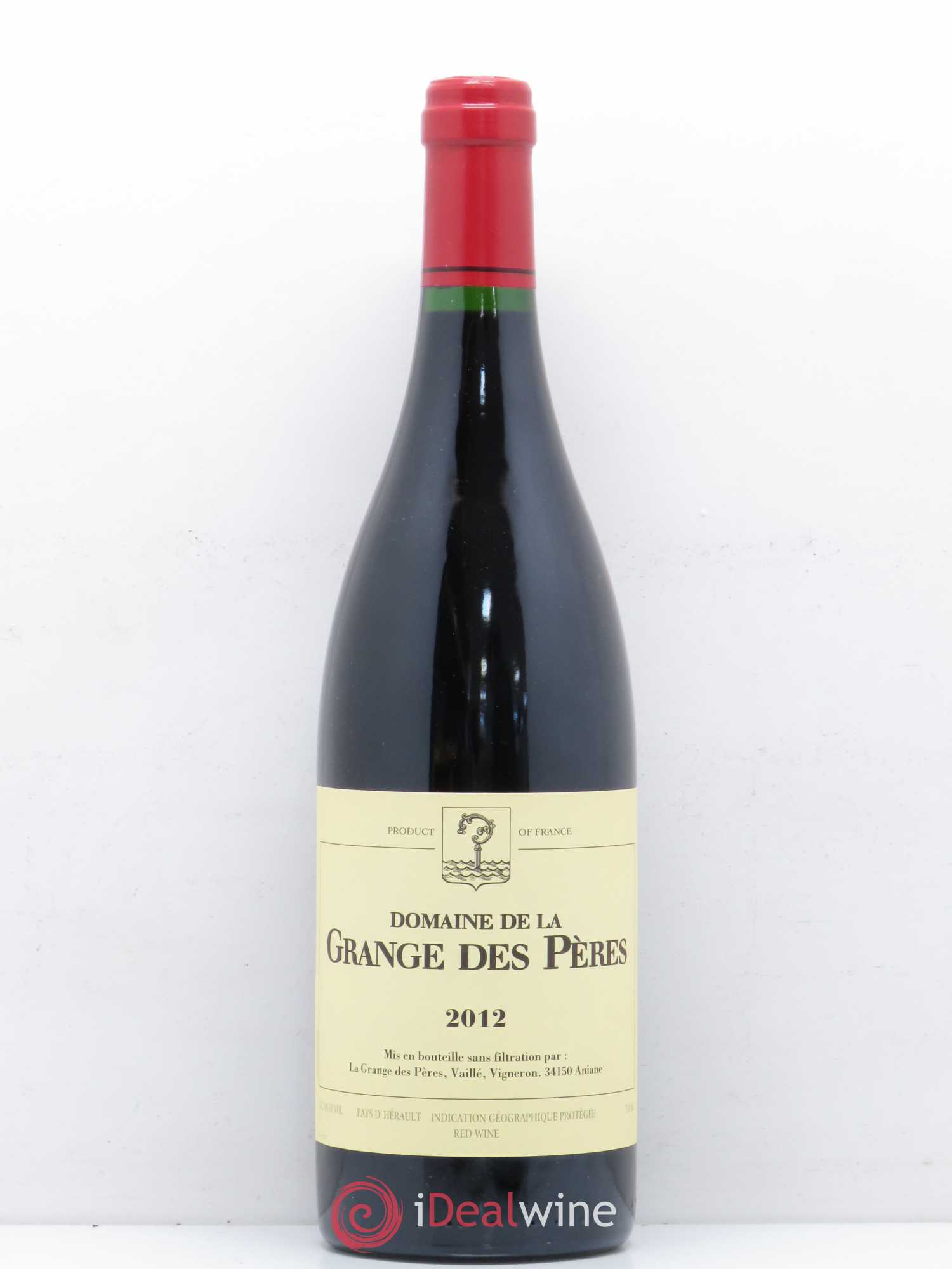 Pays d'Hérault Grange des Pères Laurent Vaillé 2012 - Lot de 1 bouteille - 0
