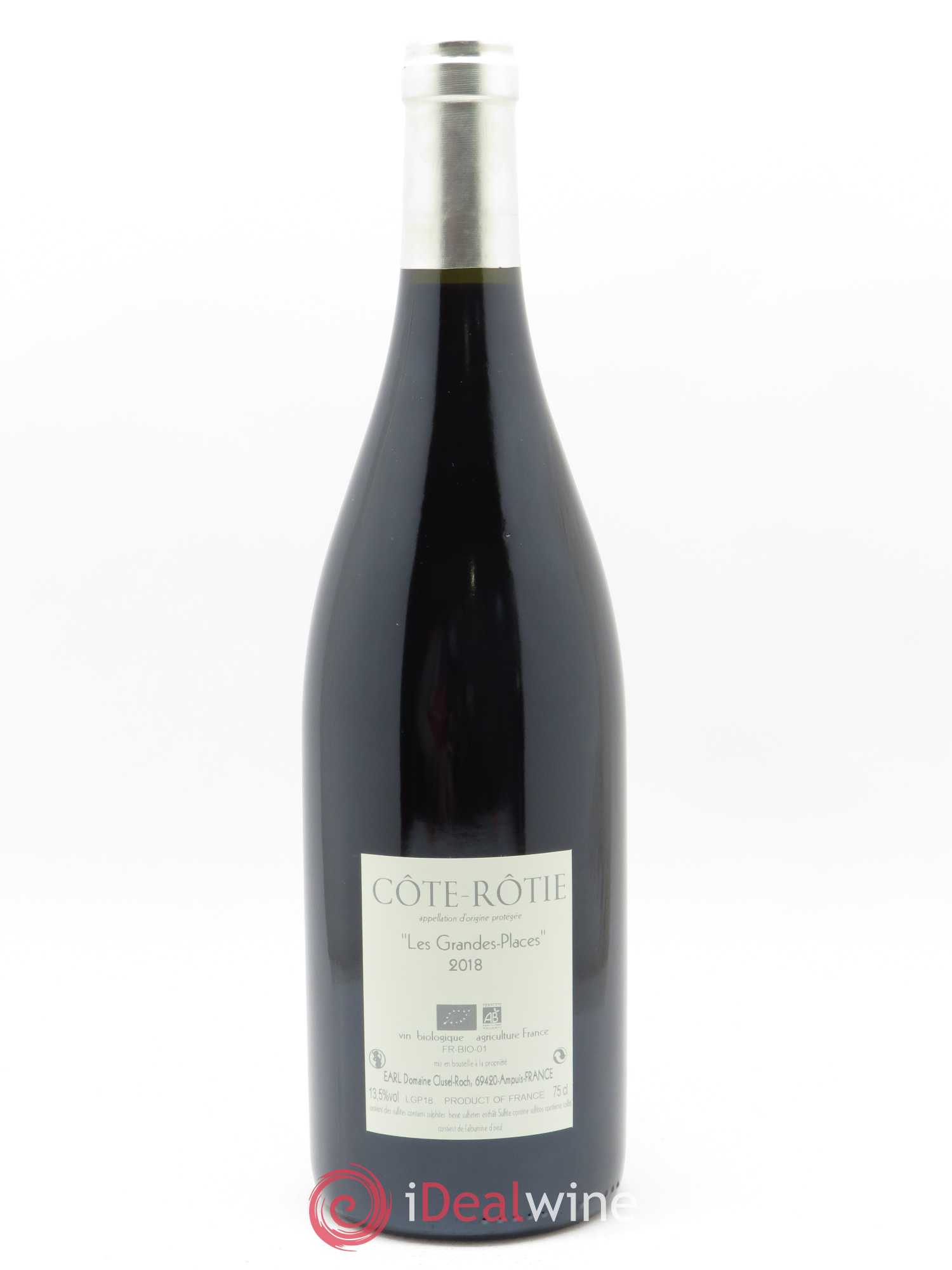 Côte-Rôtie Les Grandes Places Clusel-Roch 2018 - Lot de 1 bouteille - 1