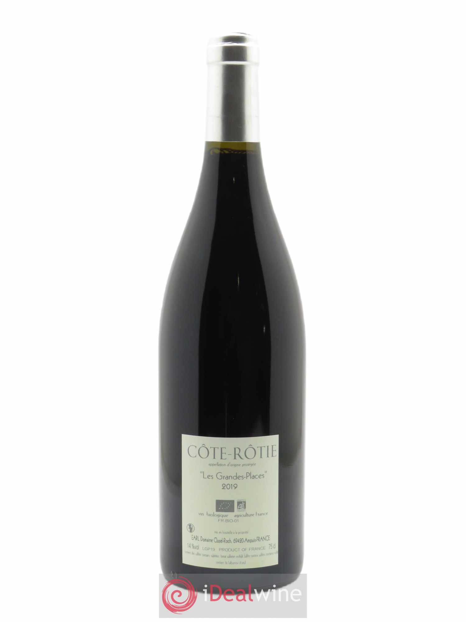 Côte-Rôtie Les Grandes Places Clusel-Roch 2019 - Lot of 1 bottle - 1