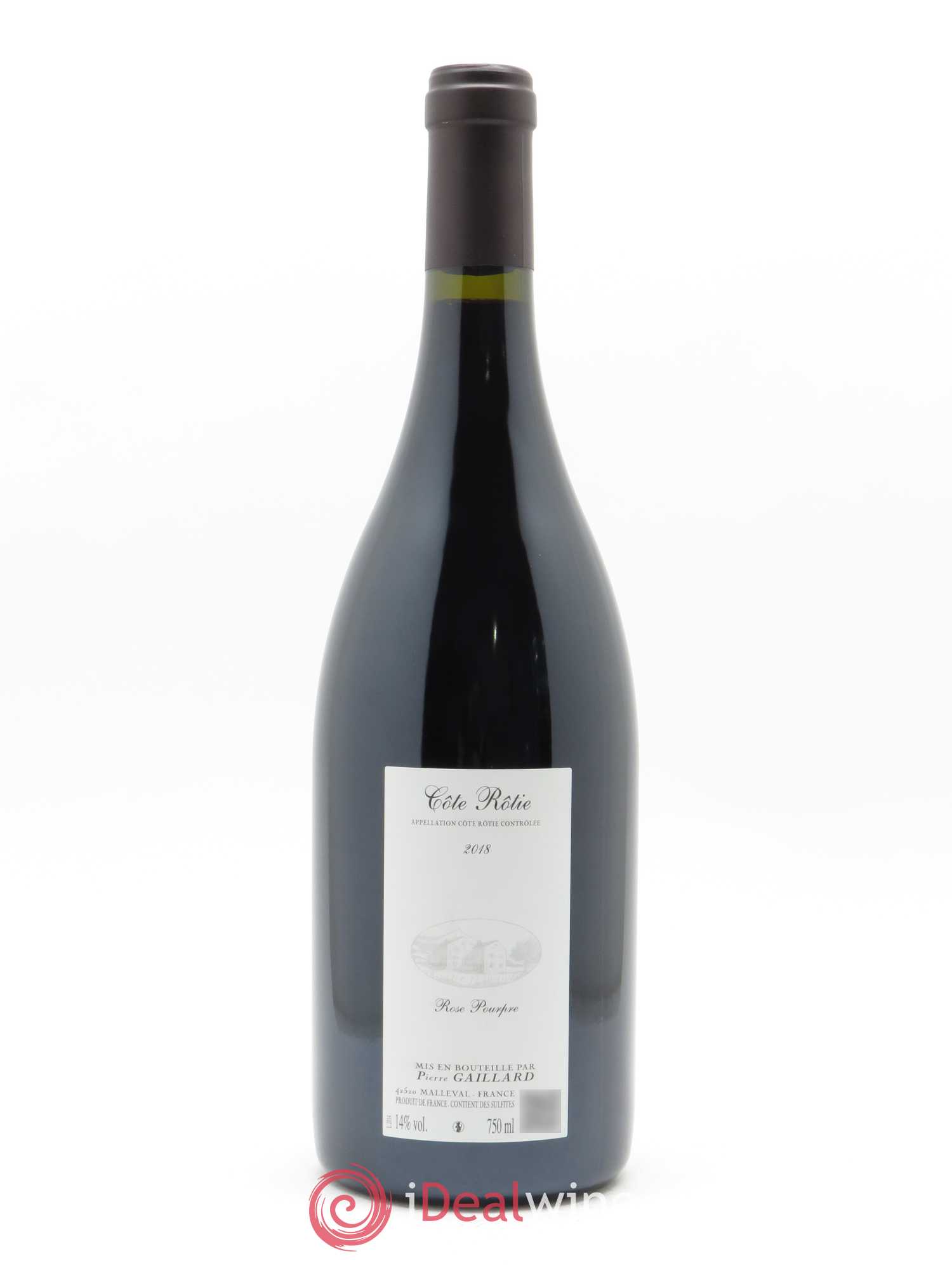Côte-Rôtie Rose Pourpre Pierre Gaillard 2018 - Lot de 1 bouteille - 1