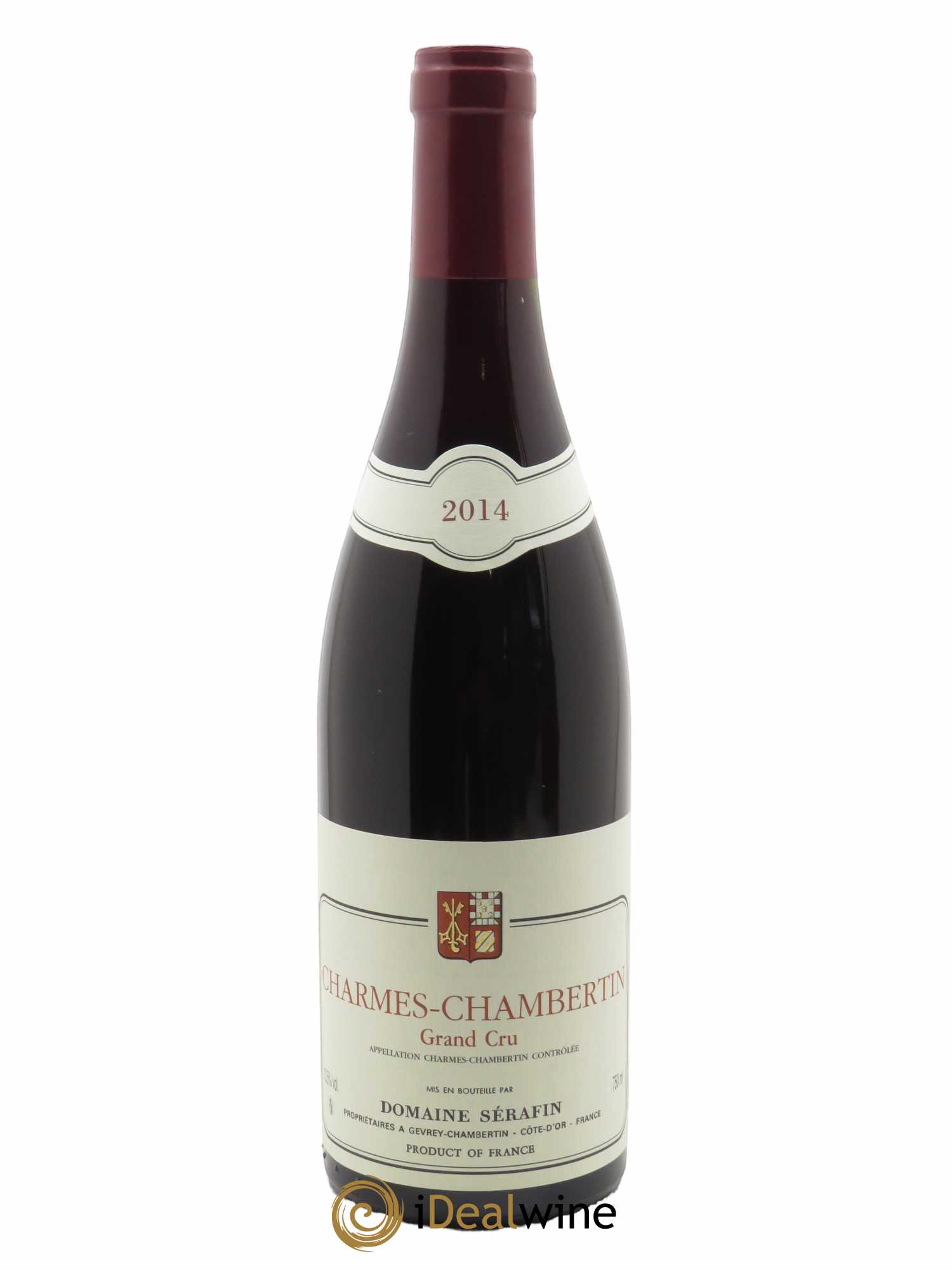 Charmes-Chambertin Grand Cru Christian Sérafin Père et Fils 2014 - Lot de 1 bouteille - 0