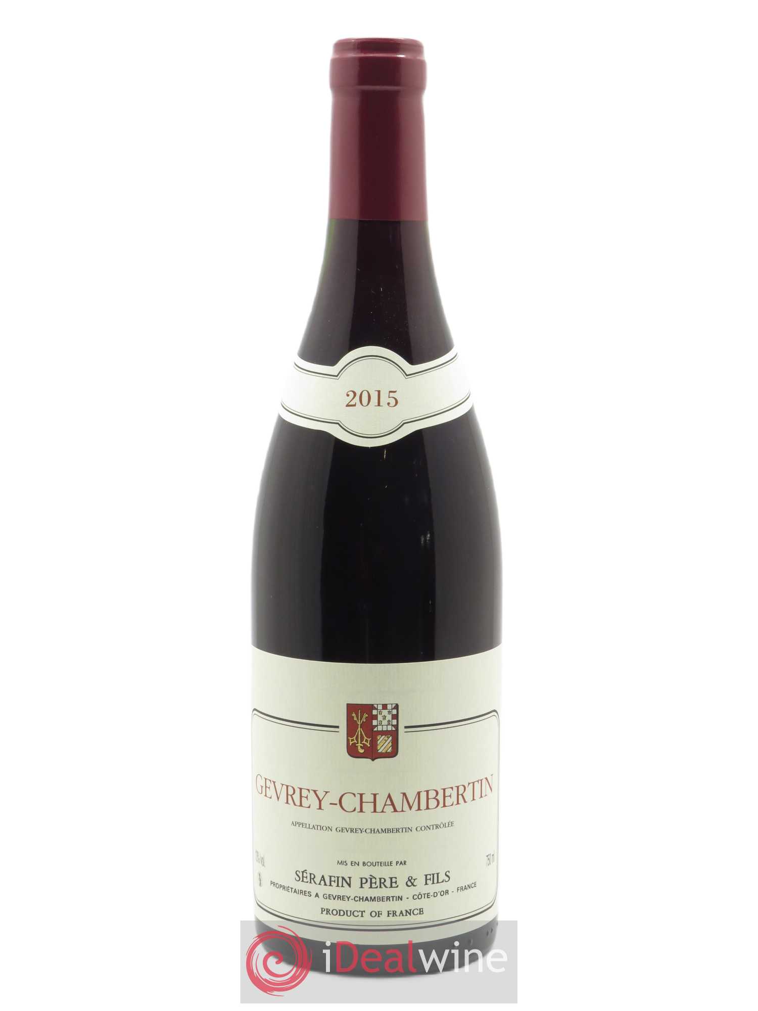 Gevrey-Chambertin Christian Sérafin Père et Fils 2015 - Lot de 1 bouteille - 0