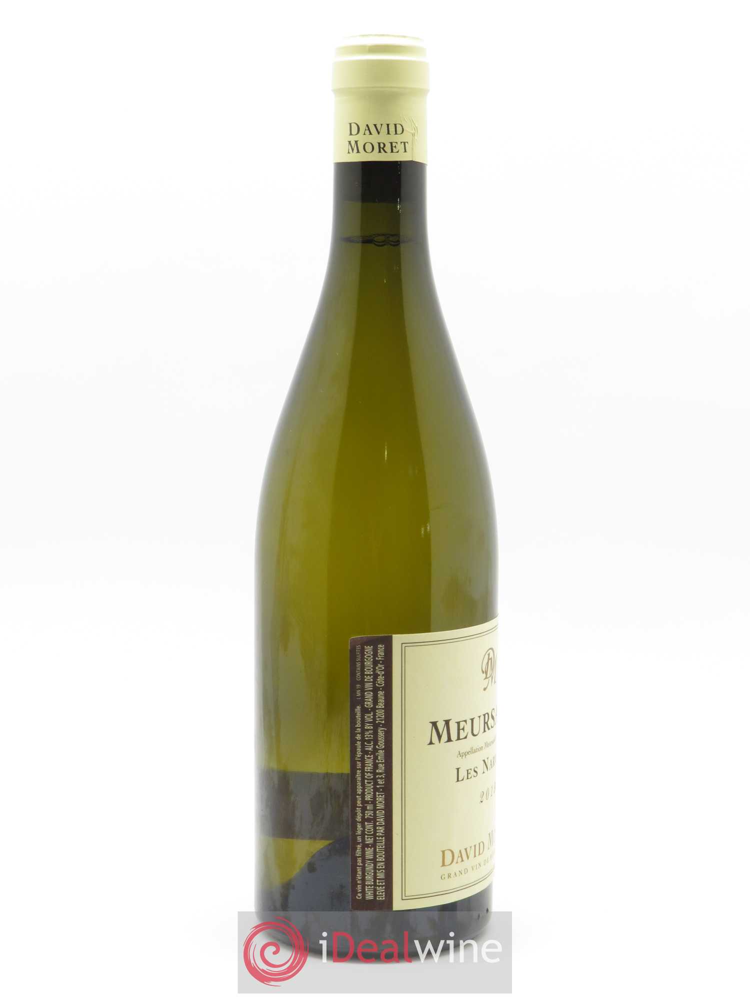 Meursault Les Narvaux David Moret (Domaine) 2019 - Lot of 1 bottle - 1