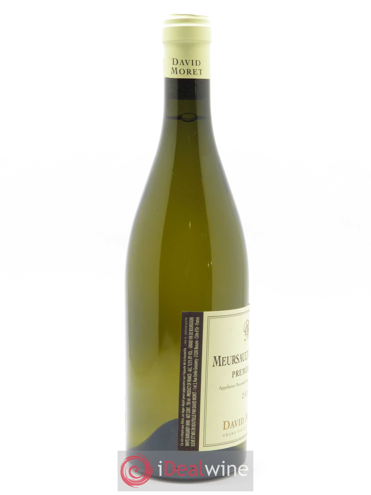 Meursault 1er Cru Charmes David Moret (Domaine) 2019 - Lot de 1 bouteille - 1