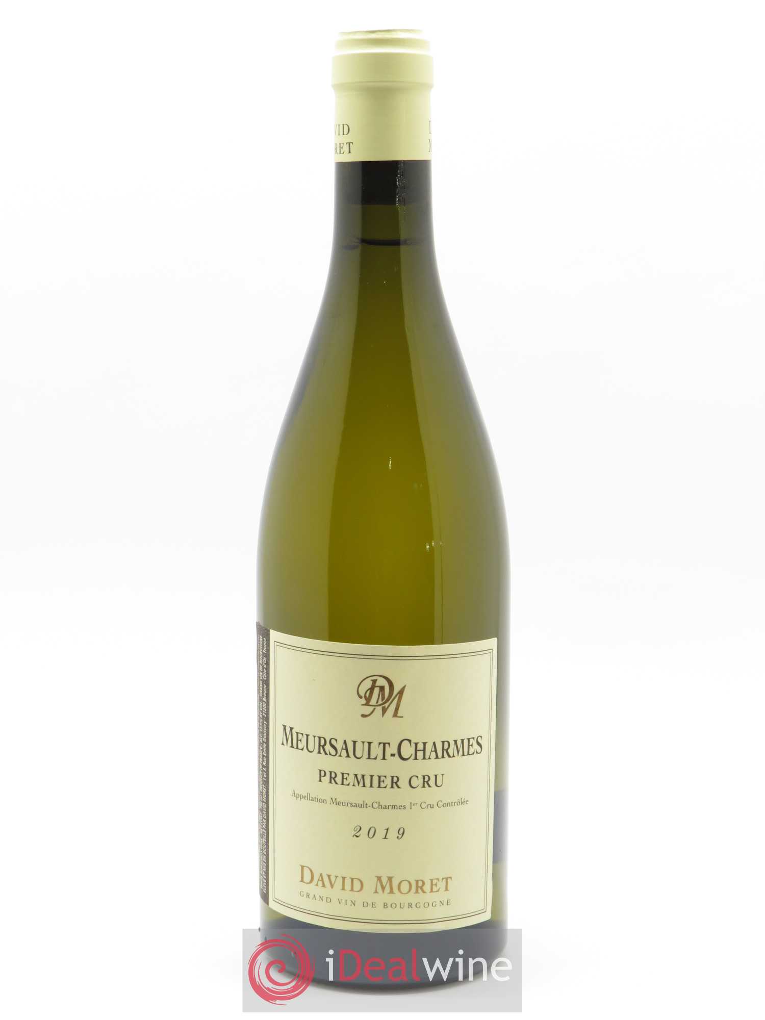 Meursault 1er Cru Charmes David Moret (Domaine) 2019 - Lot de 1 bouteille - 0