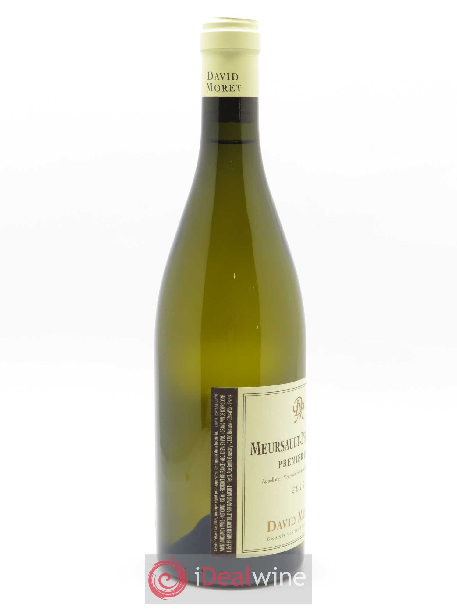 Meursault 1er Cru Perrières David Moret (Domaine) 2019 - Lot de 1 bouteille - 1