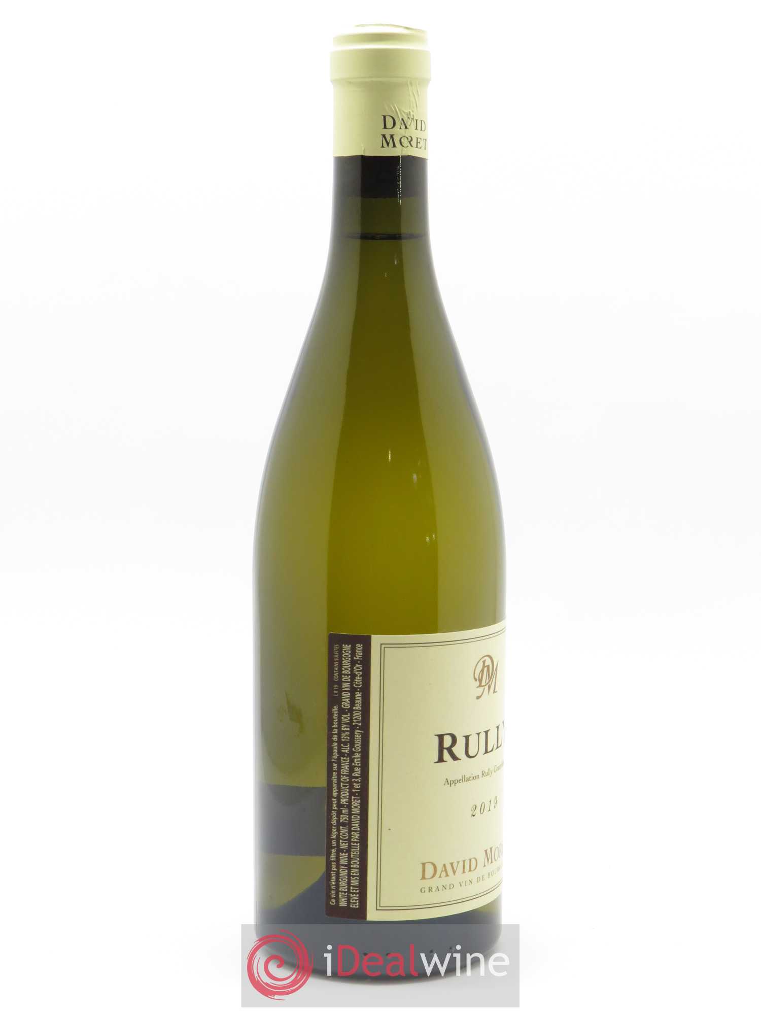 Rully David Moret (Domaine) 2019 - Lot de 1 bouteille - 1