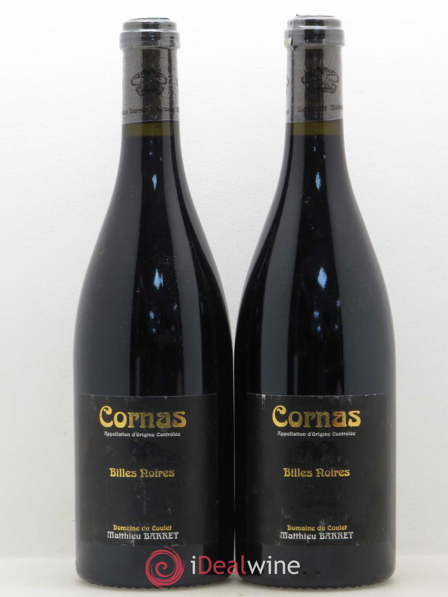 Cornas Billes Noires Coulet (Domaine du) - Matthieu Barret 2011 - Lot de 2 bouteilles - 0