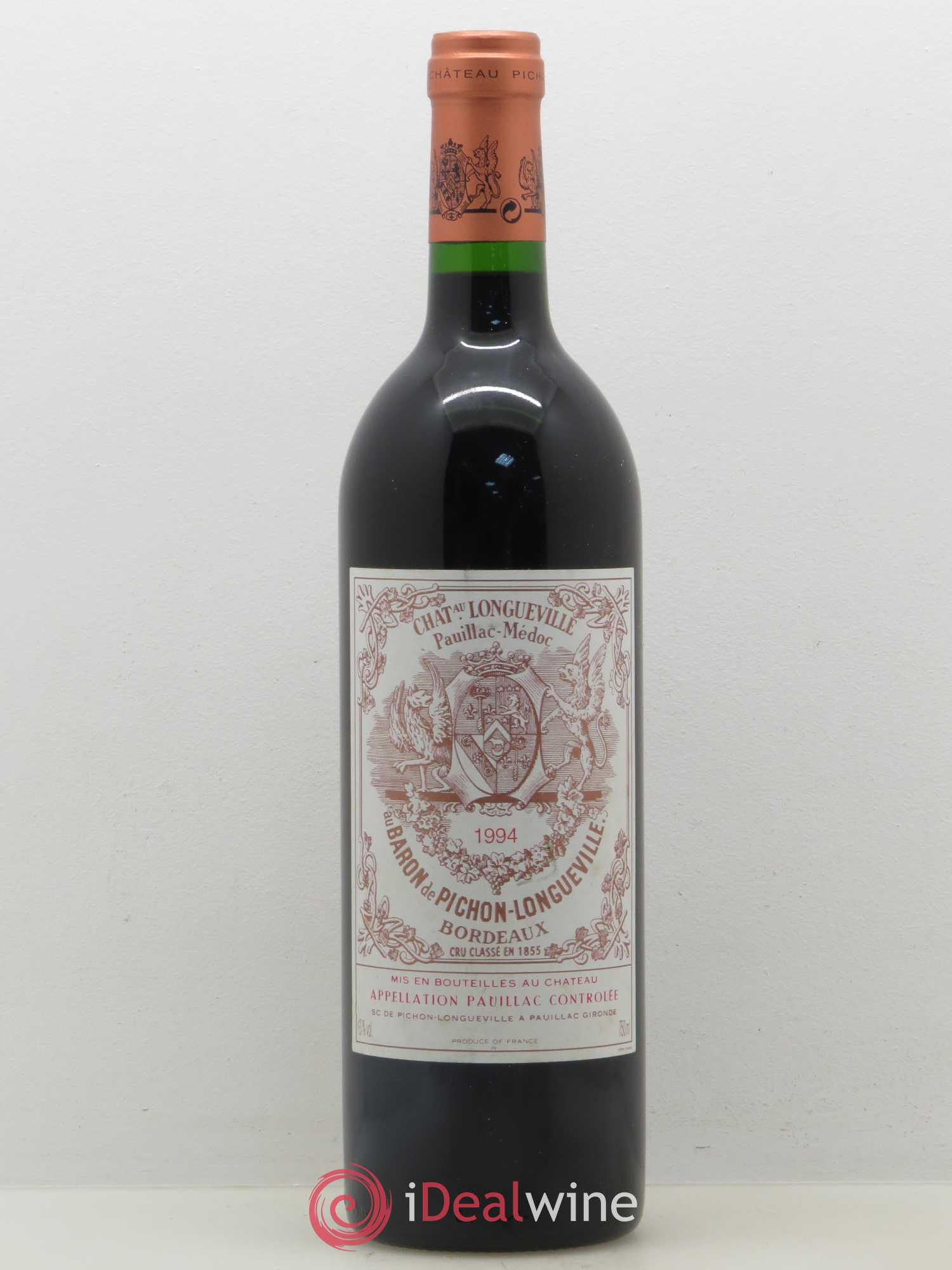Pichon Longueville Baron 2ème Grand Cru Classé 1994 - Lot de 1 bouteille - 0
