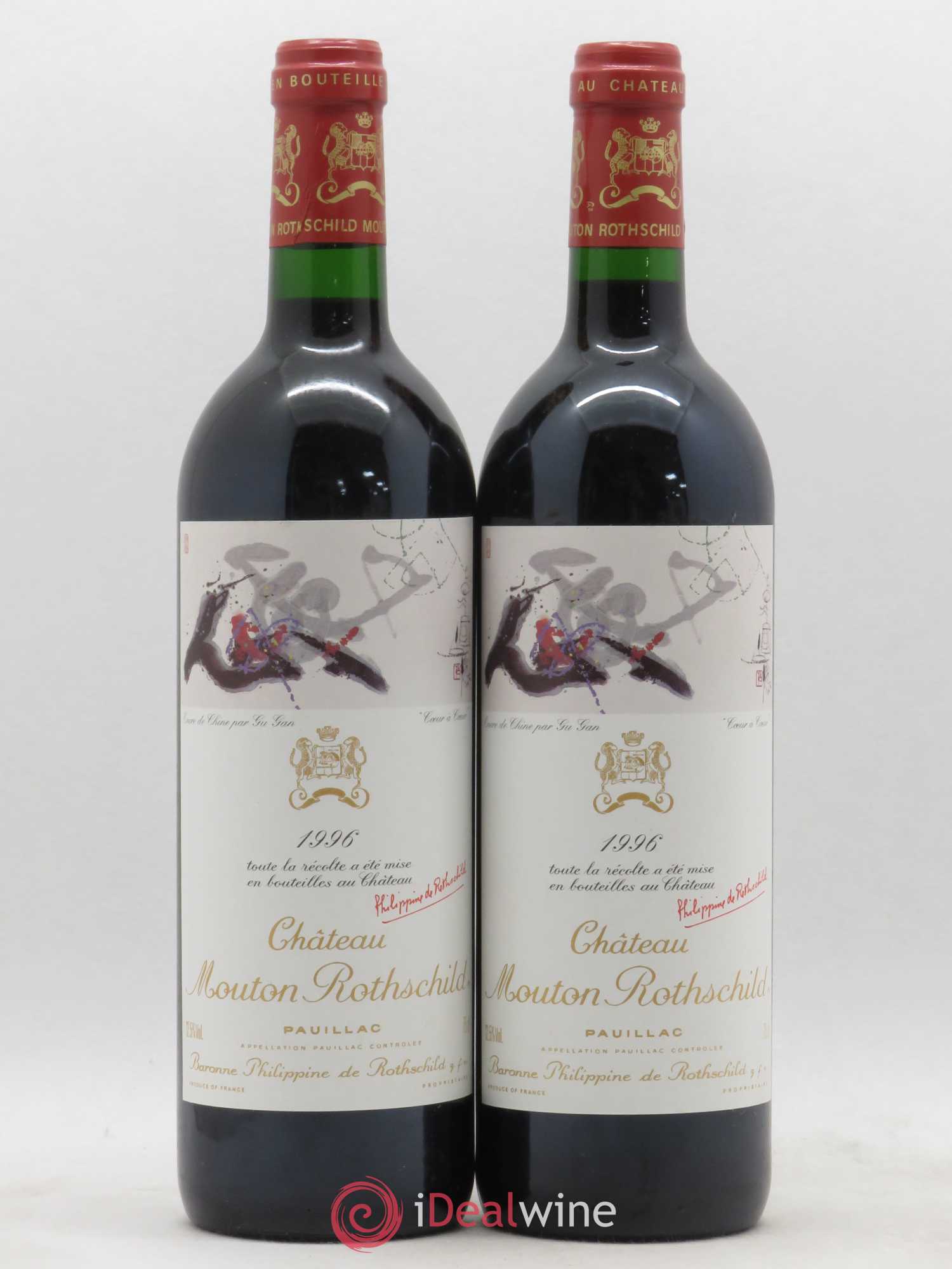 1996 Chateau Mouton Rothschild Premier Cru Classe, Pauillac