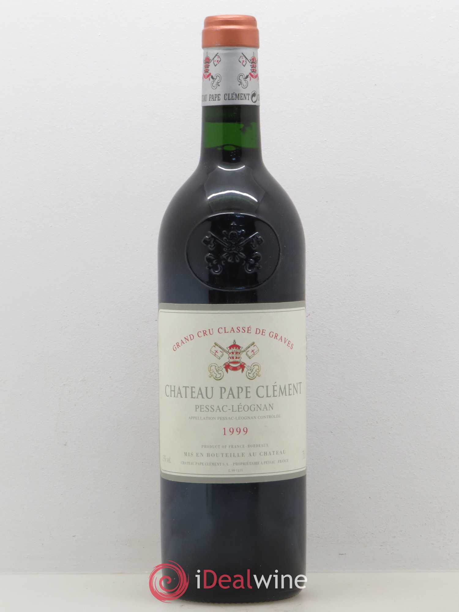 Château Pape Clément Cru Classé de Graves 1999 - Lot de 1 bouteille - 0