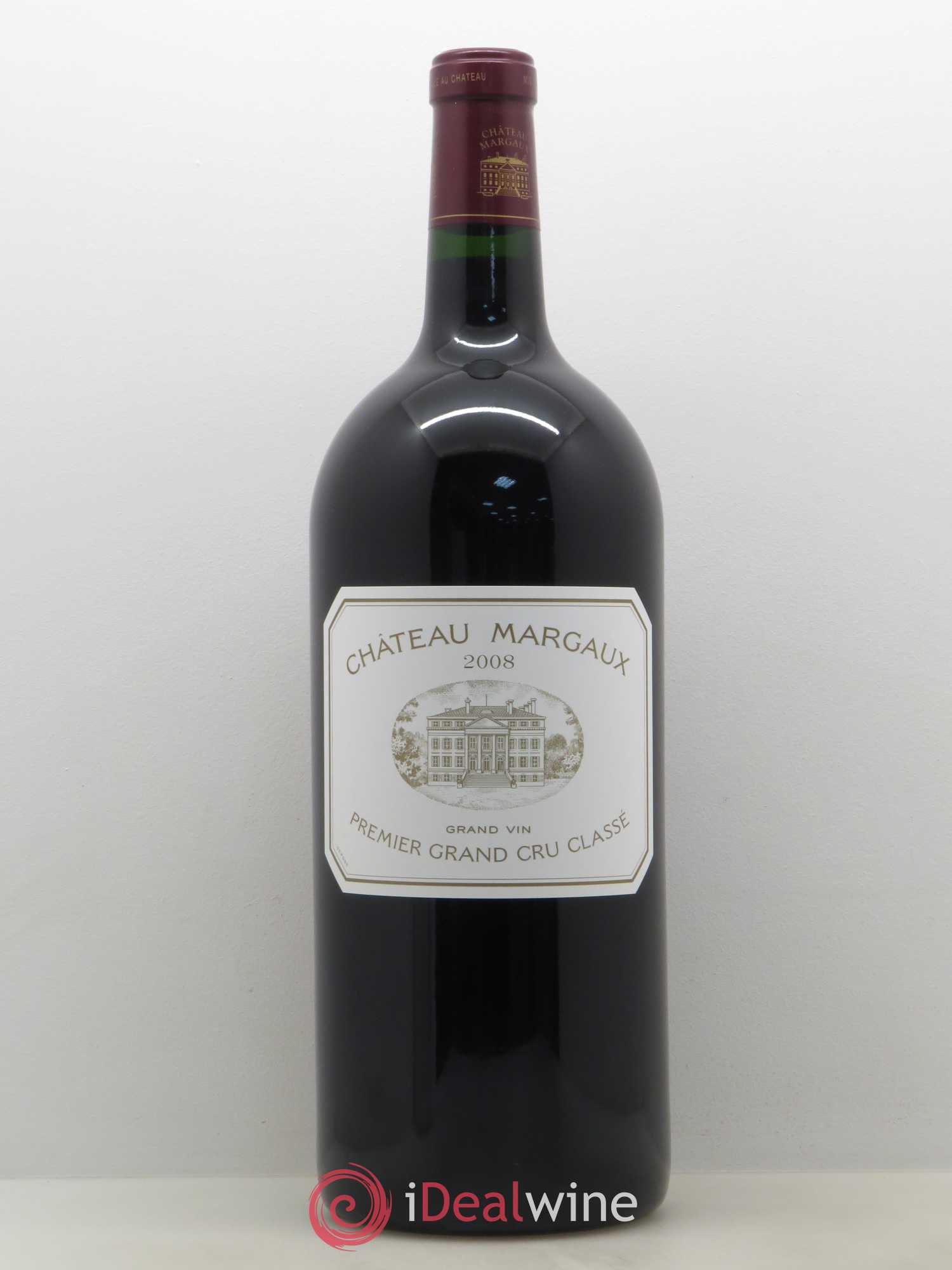 Château Margaux 1er Grand Cru Classé 2008 - Lot de 1 double magnum - 0
