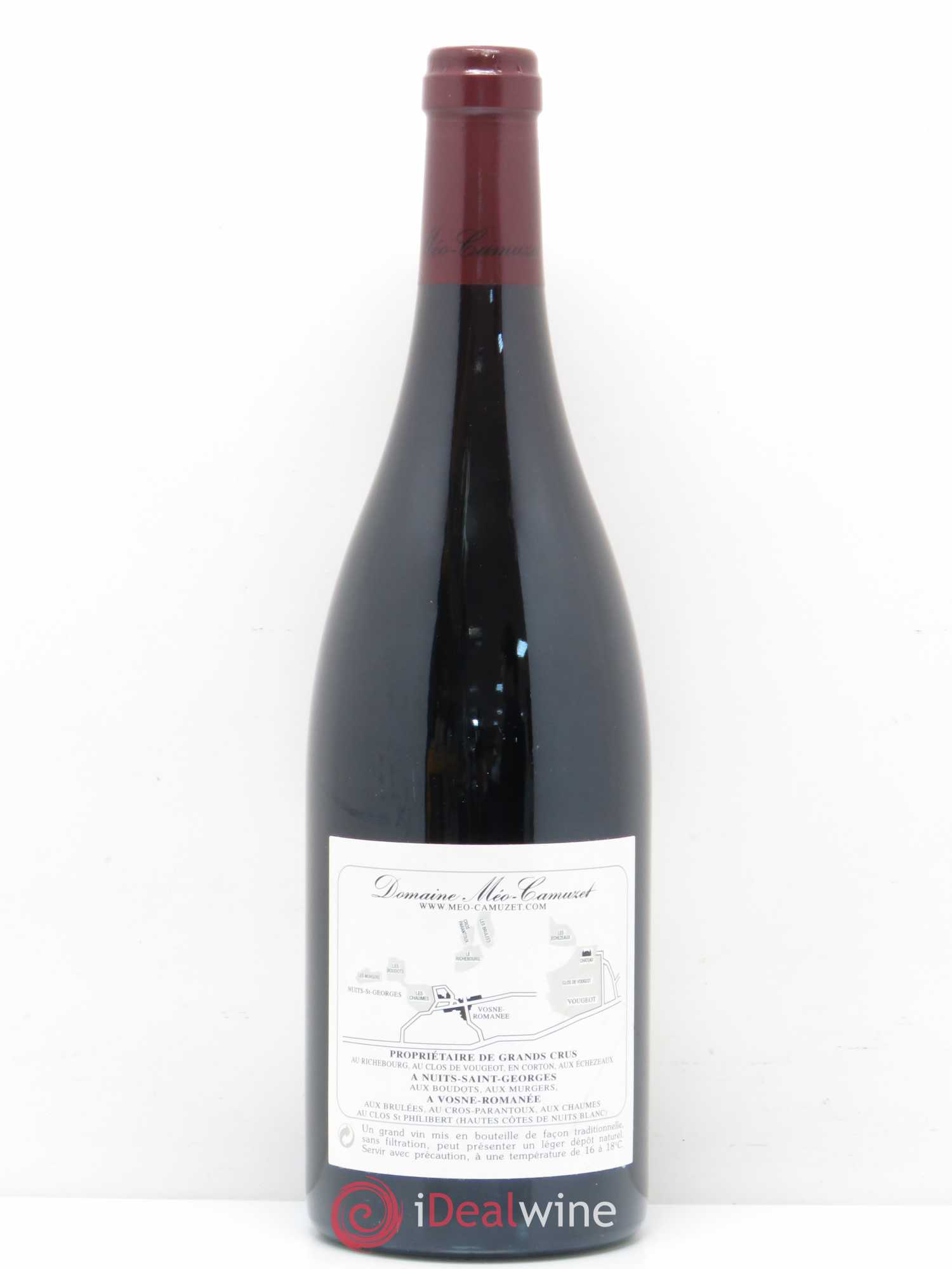 Clos de Vougeot Grand Cru Méo-Camuzet (Domaine) 2002 - Lot de 1 bouteille - 1