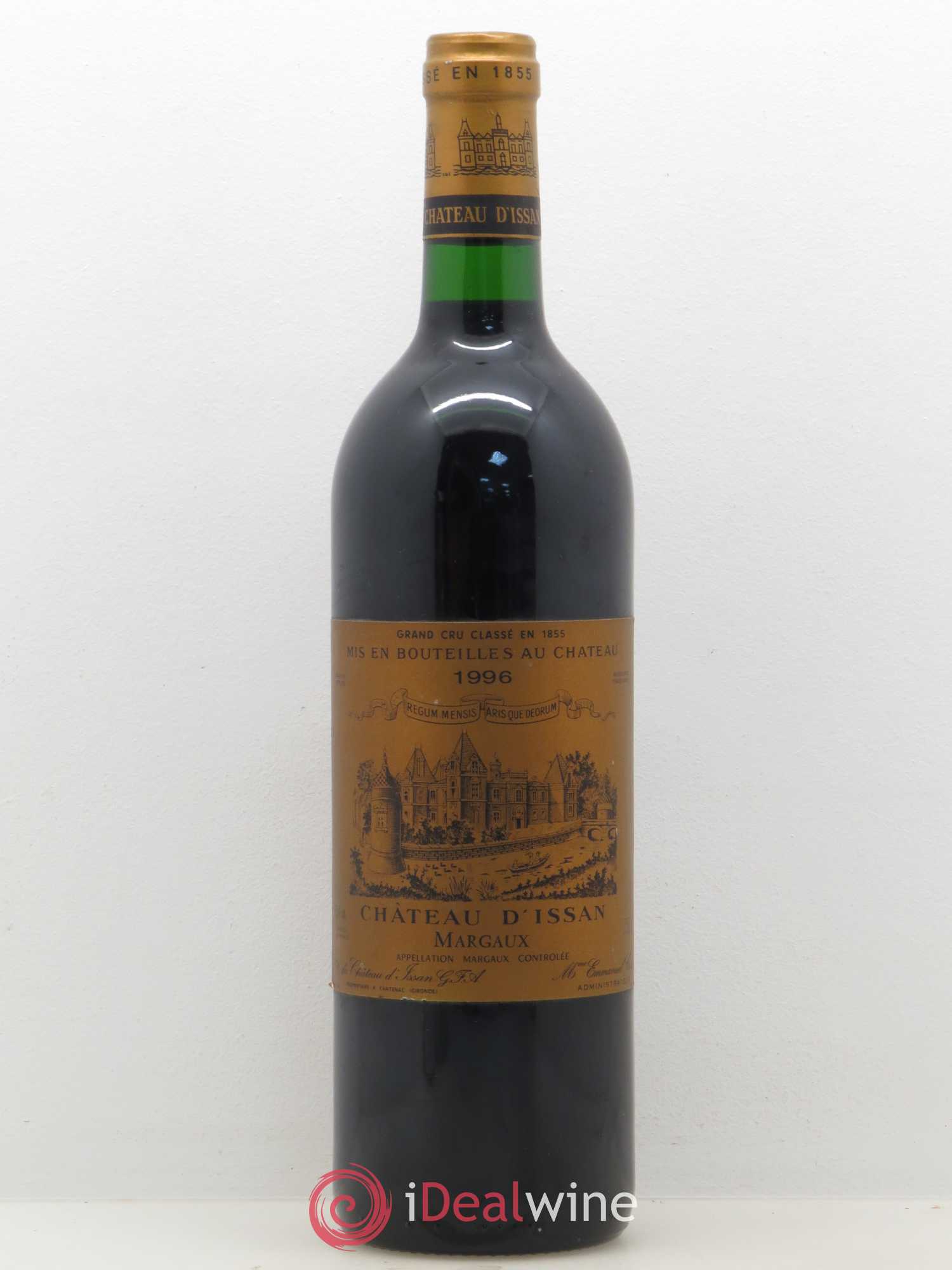 Château d'Issan 3ème Grand Cru Classé 1996 - Lot de 1 bouteille - 0