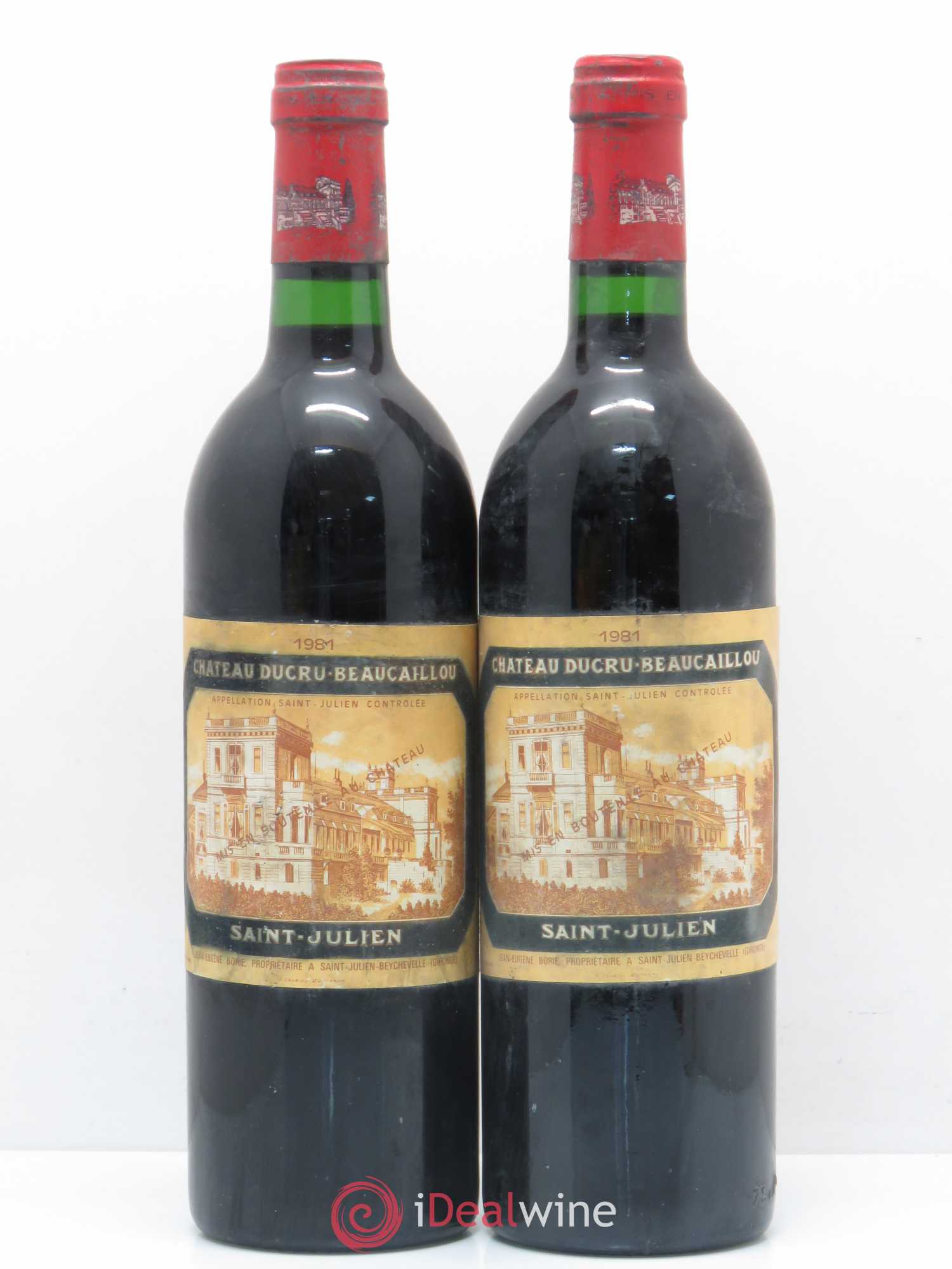 Château Ducru Beaucaillou 2ème Grand Cru Classé 1981 - Lot de 2 bouteilles - 0