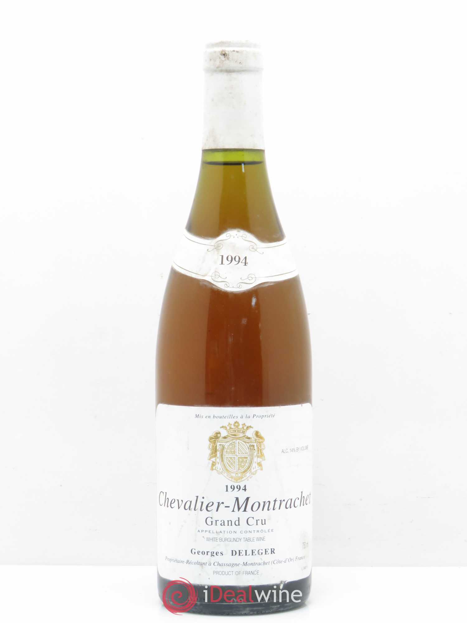 Chevalier-Montrachet Grand Cru Georges Deleger 1994 - Posten von 1 Flasche - 0