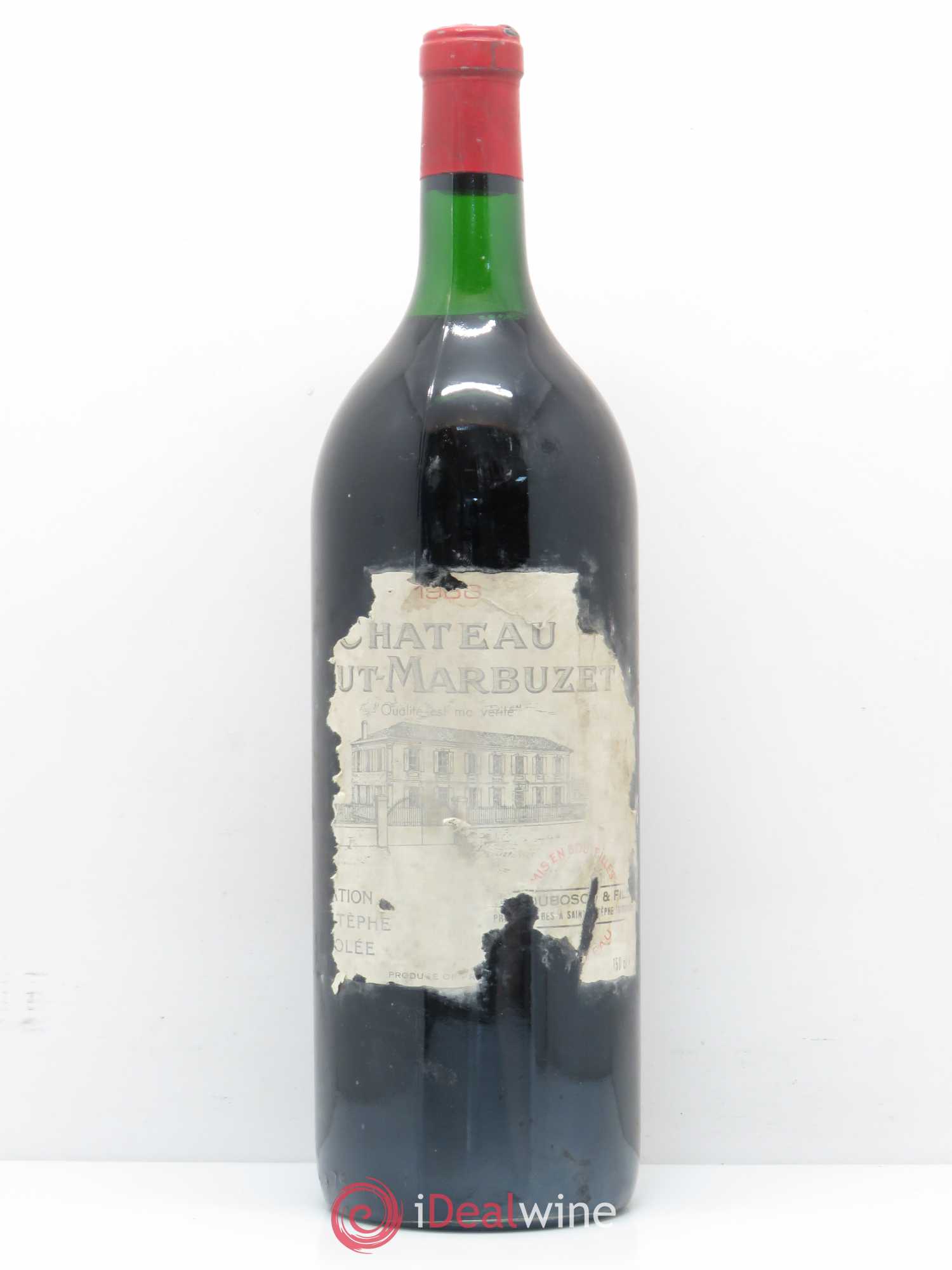 Château Haut Marbuzet 1986 - Lot de 1 magnum - 0