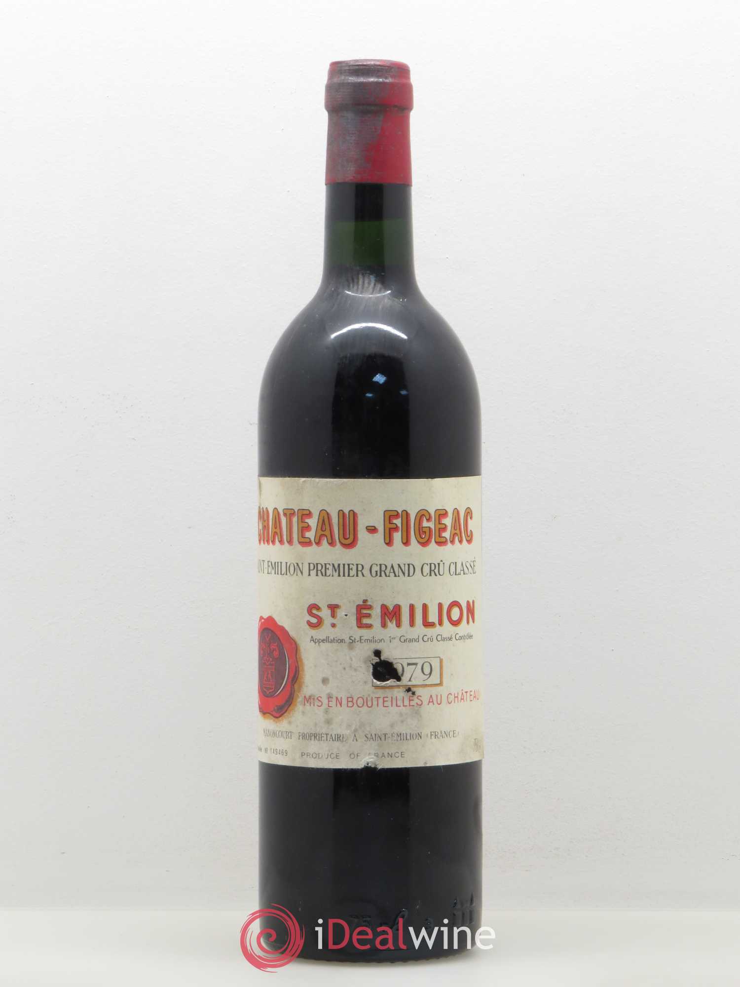 Château Figeac 1er Grand Cru Classé A 1979 - Lot de 1 bouteille - 0