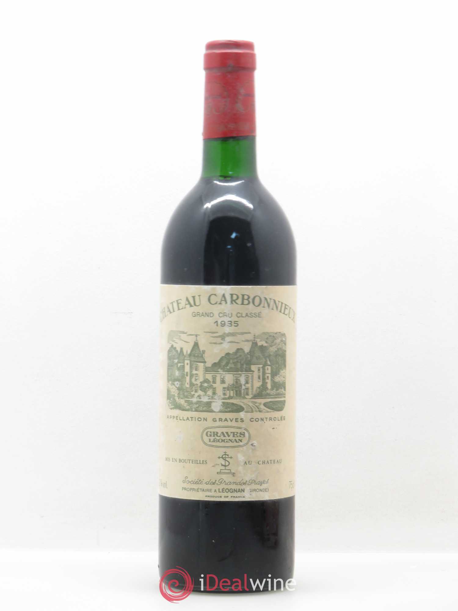 Château Carbonnieux Cru Classé de Graves 1985 - Lot de 1 bouteille - 0