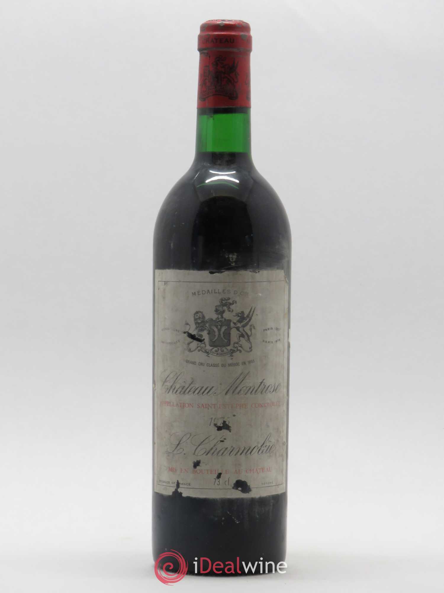 Château Montrose 2ème Grand Cru Classé 1975 - Lot de 1 bouteille - 0