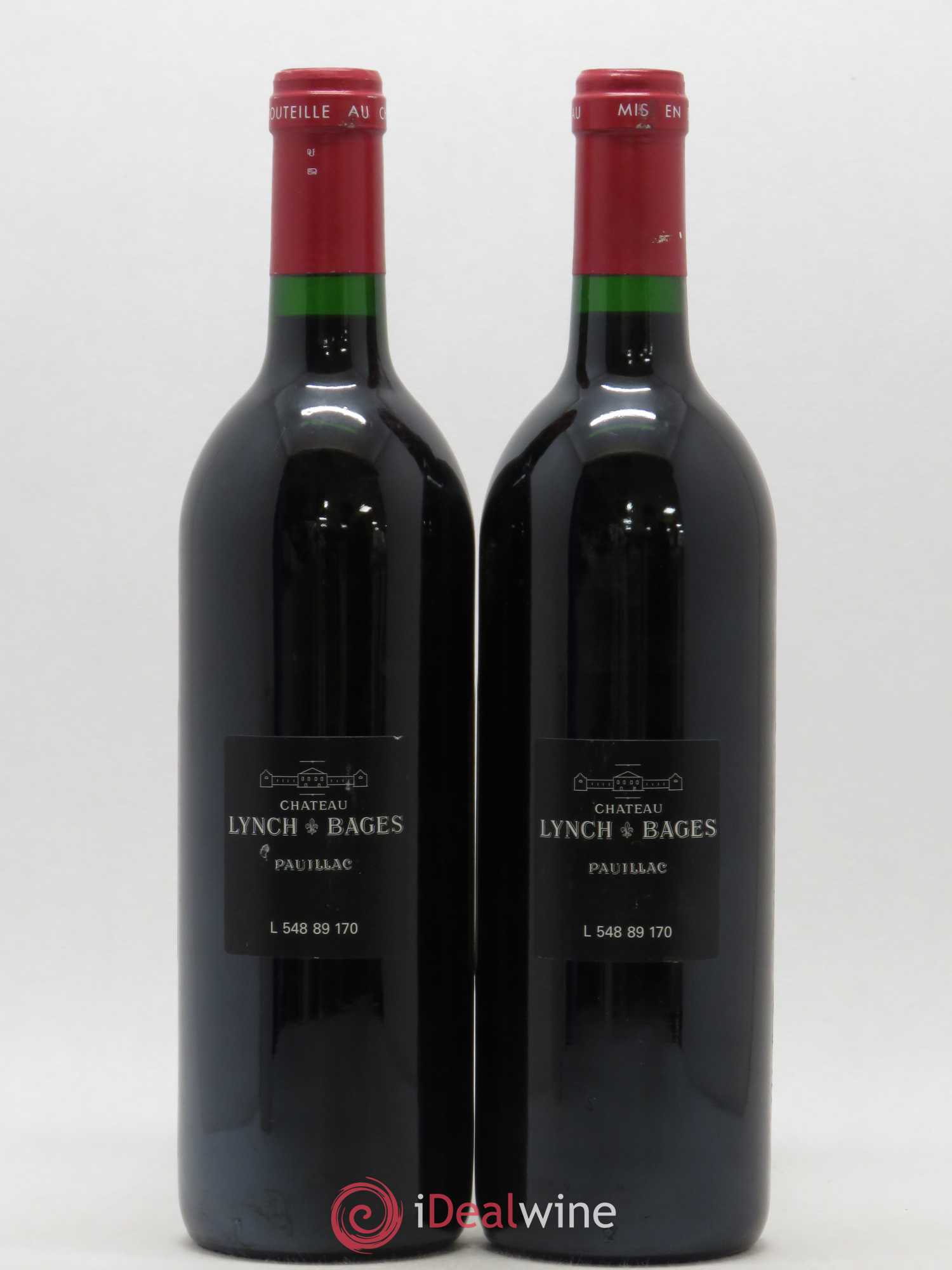 Château Lynch Bages 5ème Grand Cru Classé 1989 - Lot de 2 bouteilles - 1
