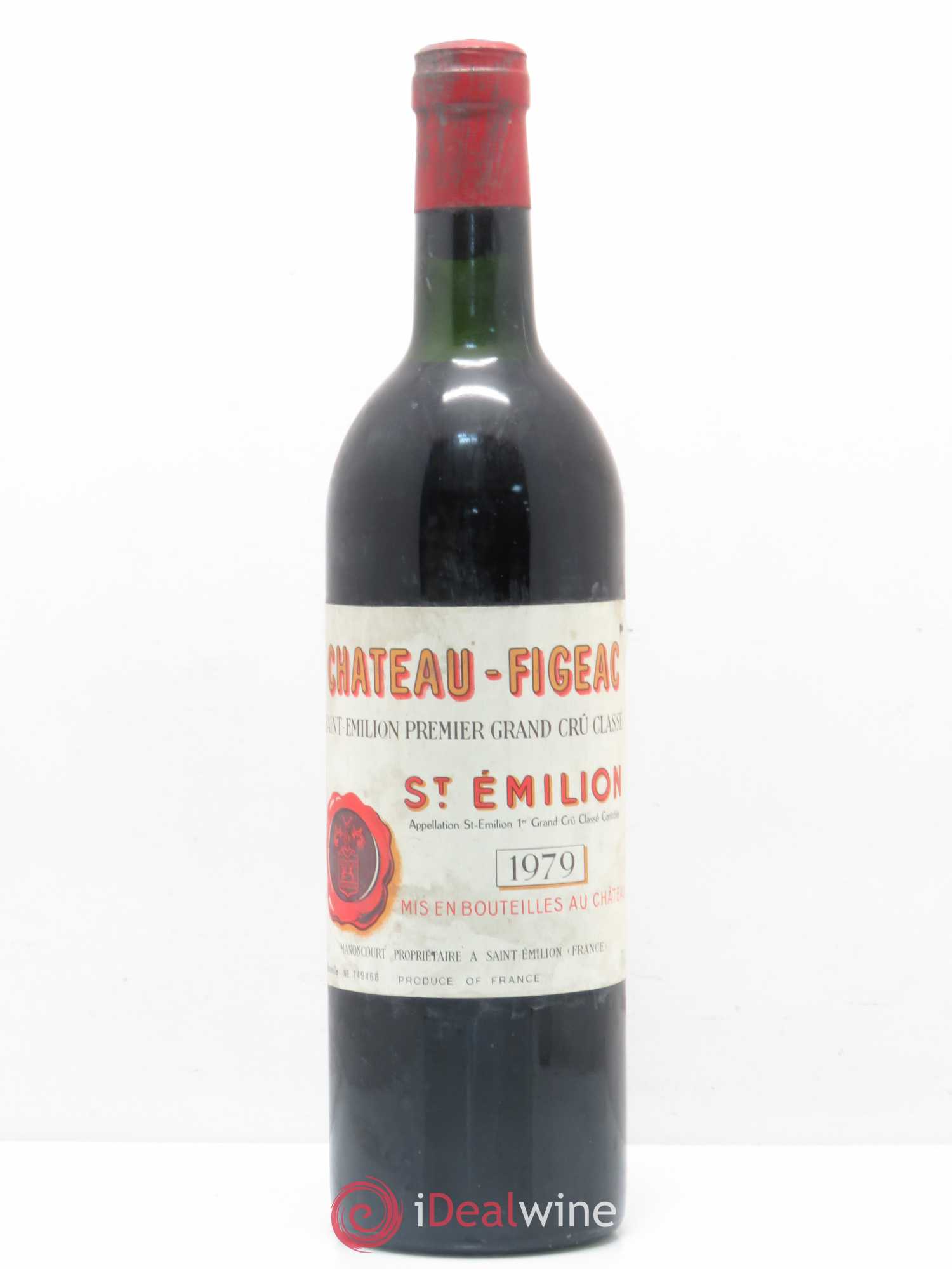 Château Figeac 1er Grand Cru Classé A 1979 - Lot de 1 bouteille - 0