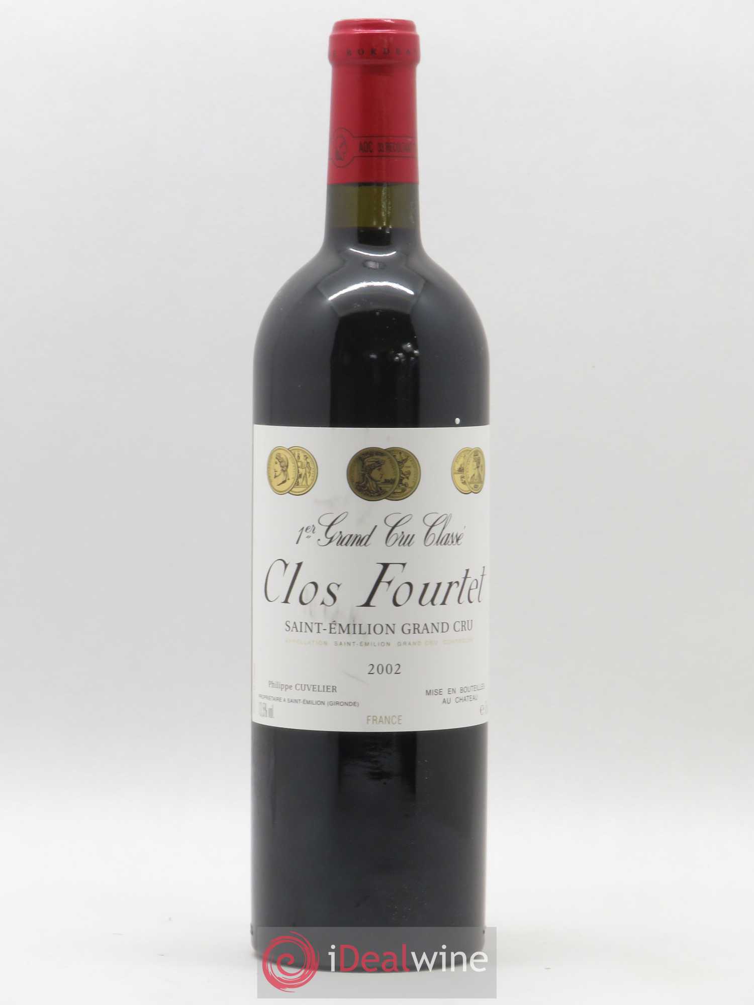 Clos Fourtet 1er Grand Cru Classé B 2002 - Lot de 1 bouteille - 0
