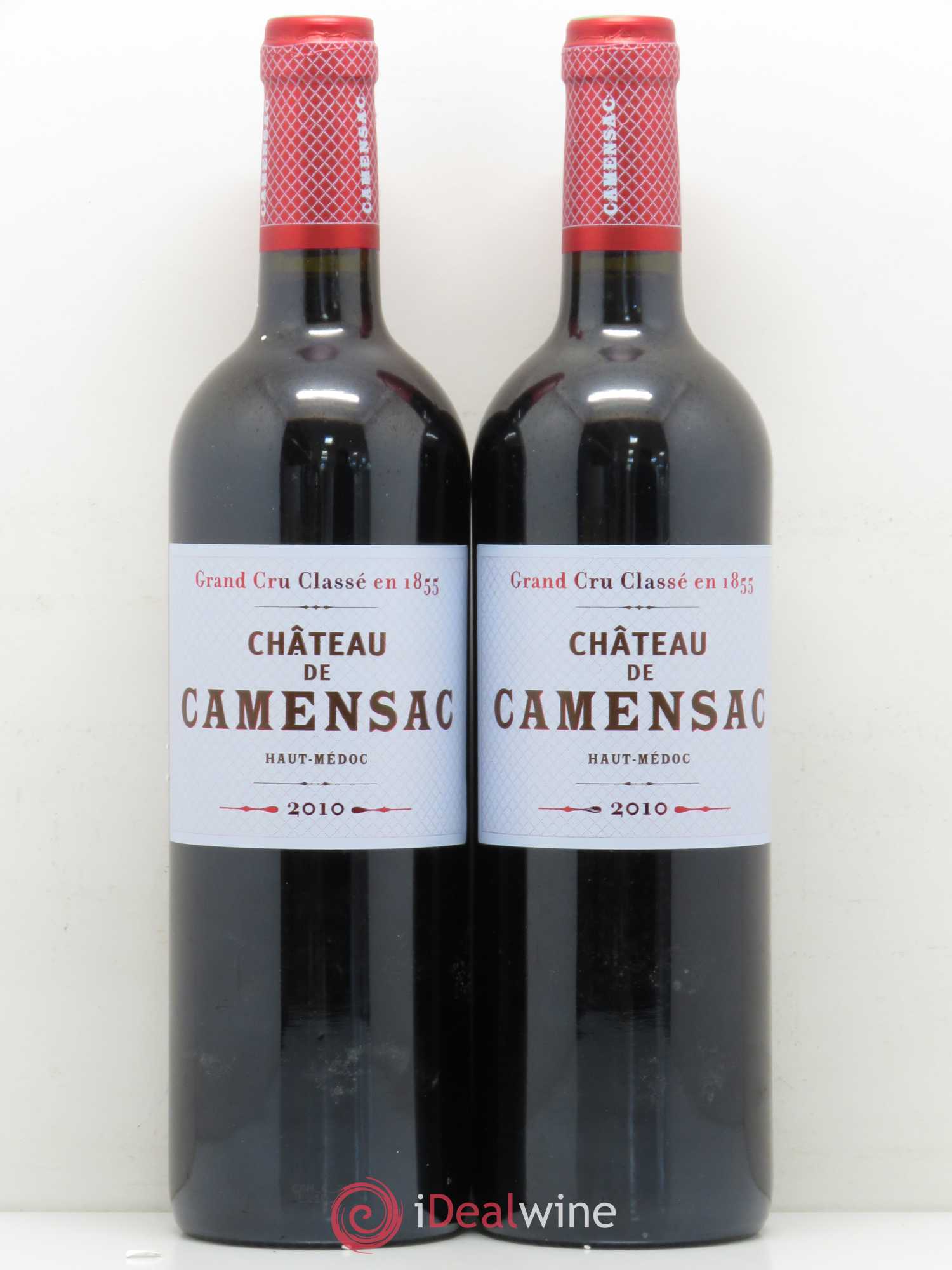 Château Camensac 5ème Grand Cru Classé 2010 - Lot de 2 bouteilles - 0