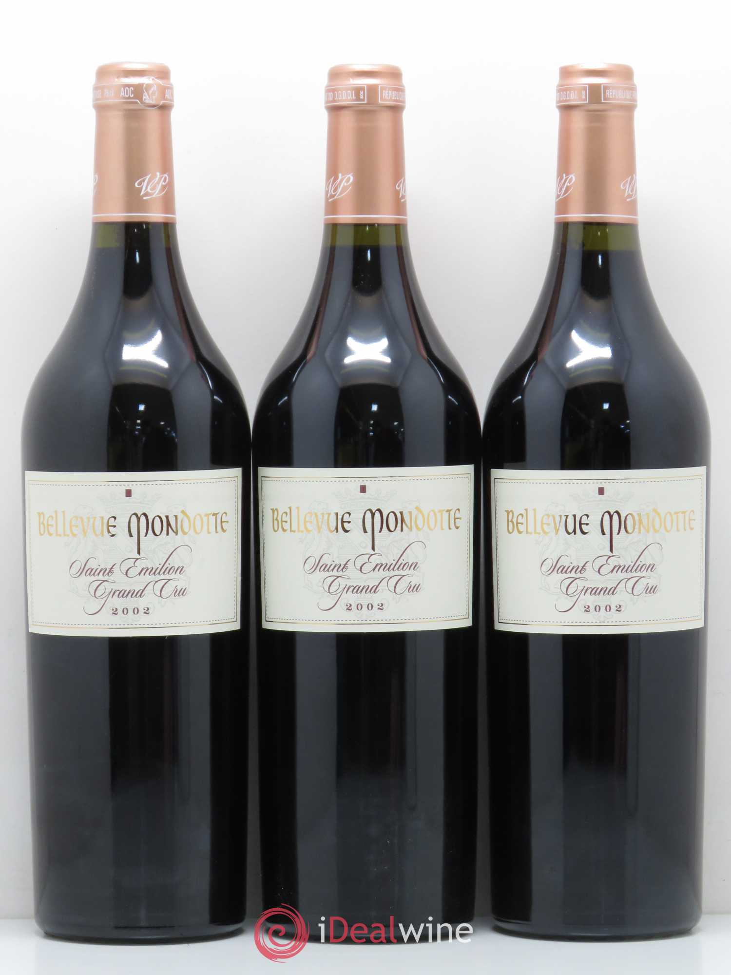 Château Bellevue Mondotte 2002 - Lot de 6 bouteilles - 2