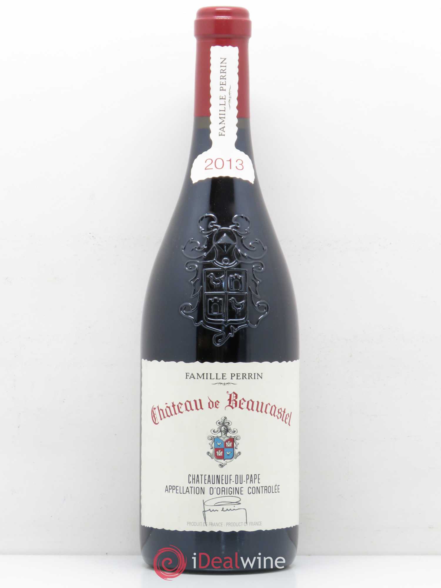 Châteauneuf-du-Pape Château de Beaucastel Famille Perrin 2013 - Lot de 1 bouteille - 0