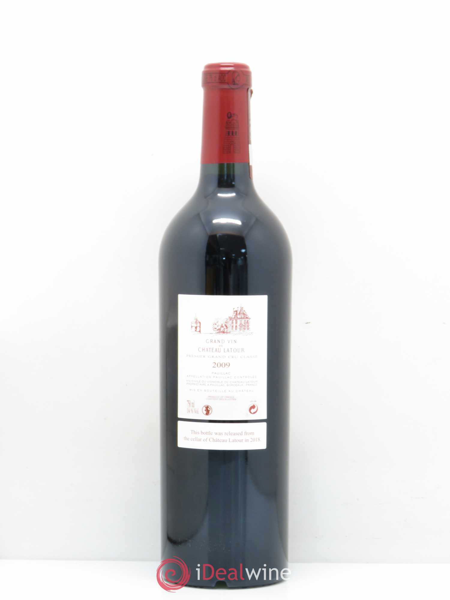 Château Latour 1er Grand Cru Classé 2009 - Lot de 1 bouteille - 1