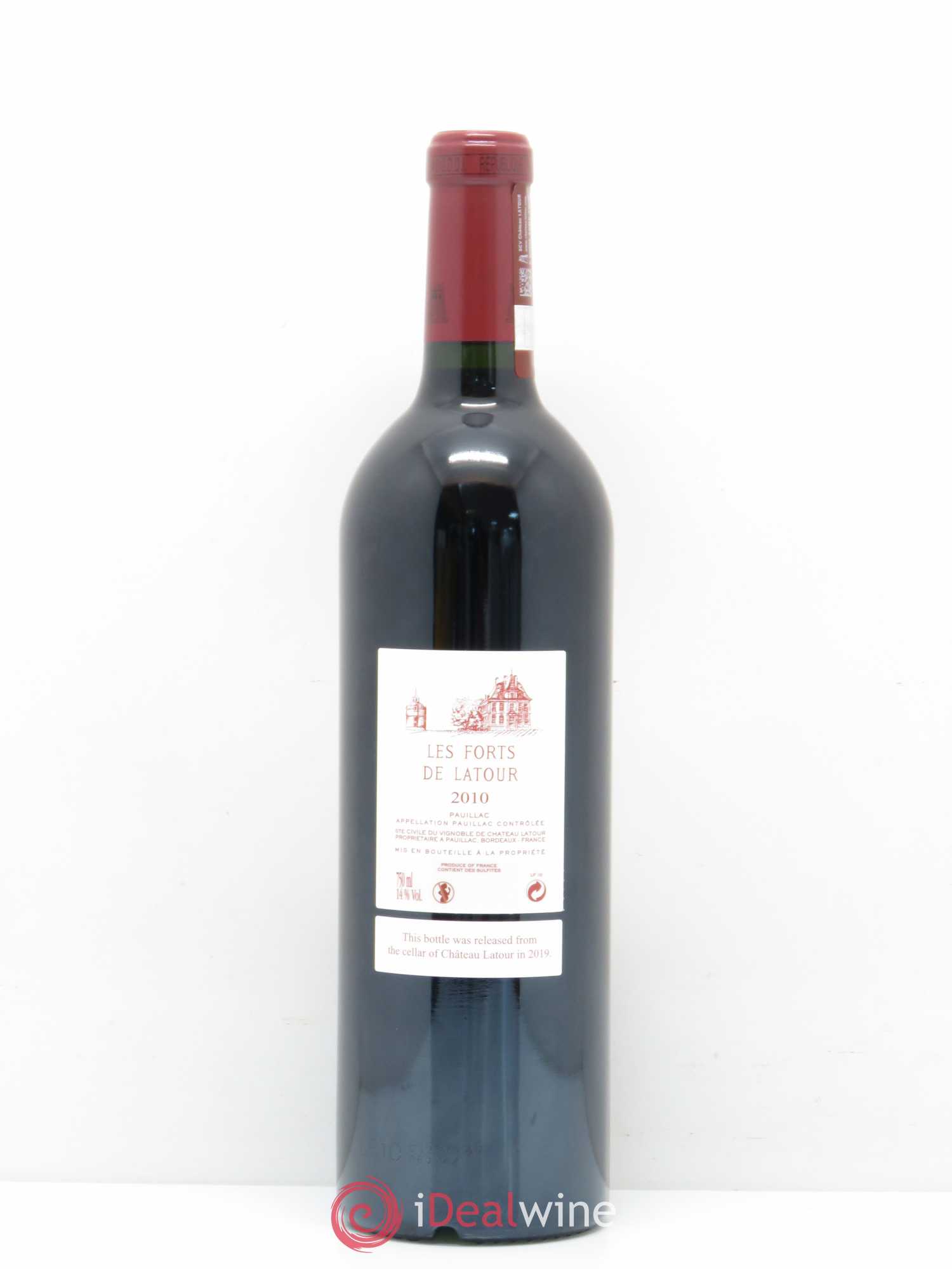 Les Forts de Latour Second Vin 2010 - Lot de 1 bouteille - 1