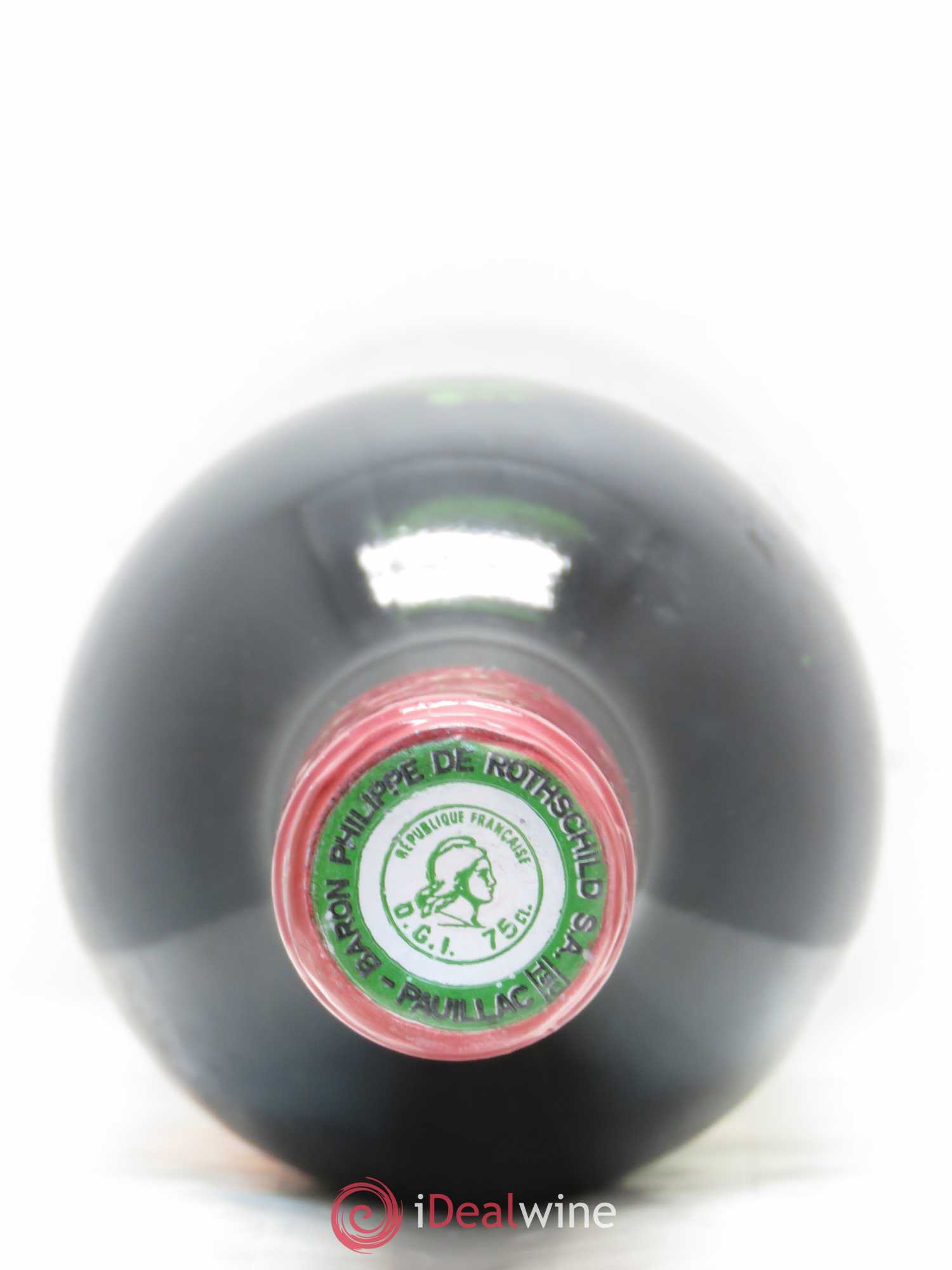 Château Mouton Rothschild 1er Grand Cru Classé 1979 - Lot de 1 bouteille - 1