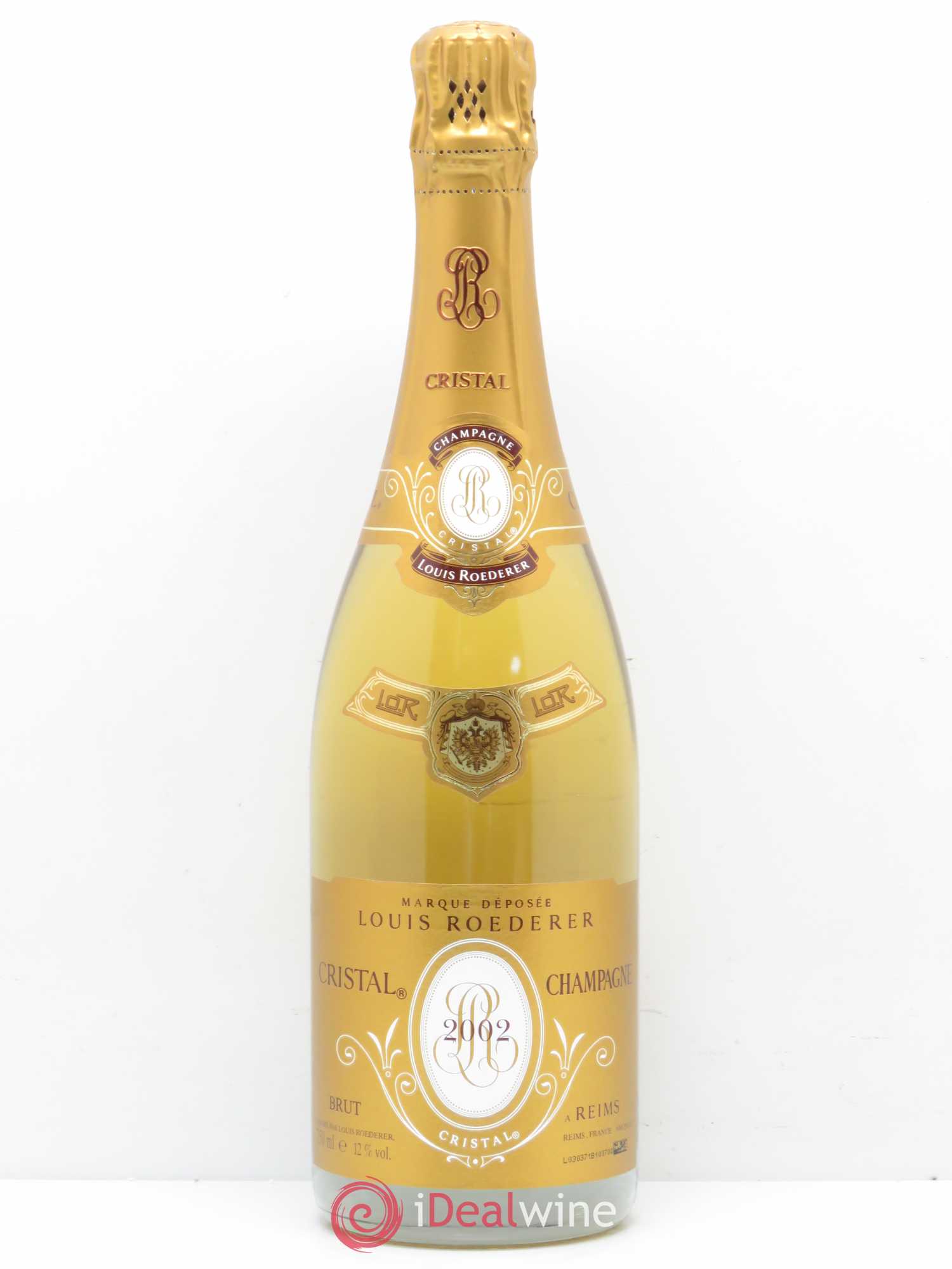 Cristal Louis Roederer 2002 - Lot de 1 bouteille - 0
