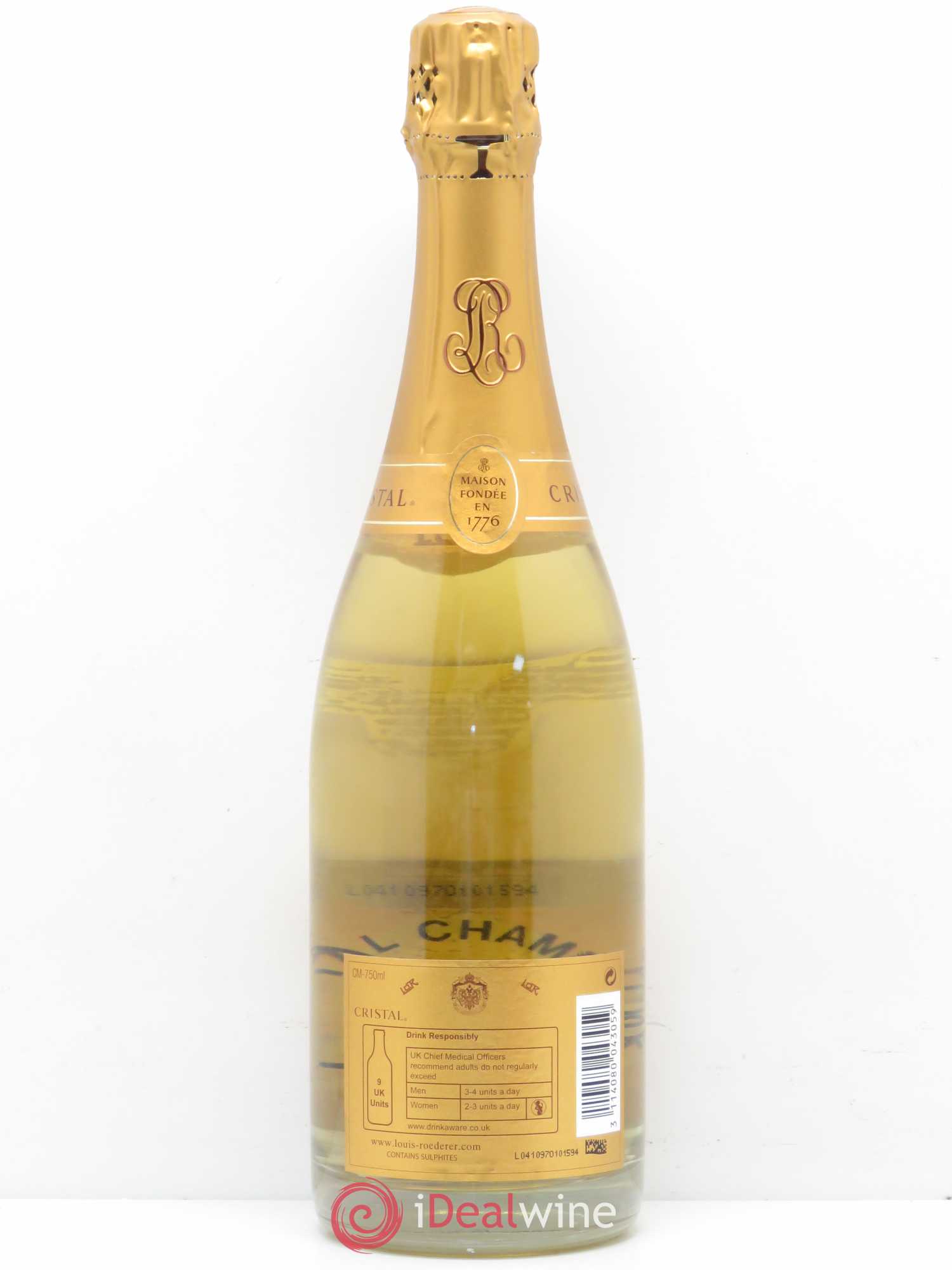 Cristal Louis Roederer 2006 - Lot de 1 bouteille - 1