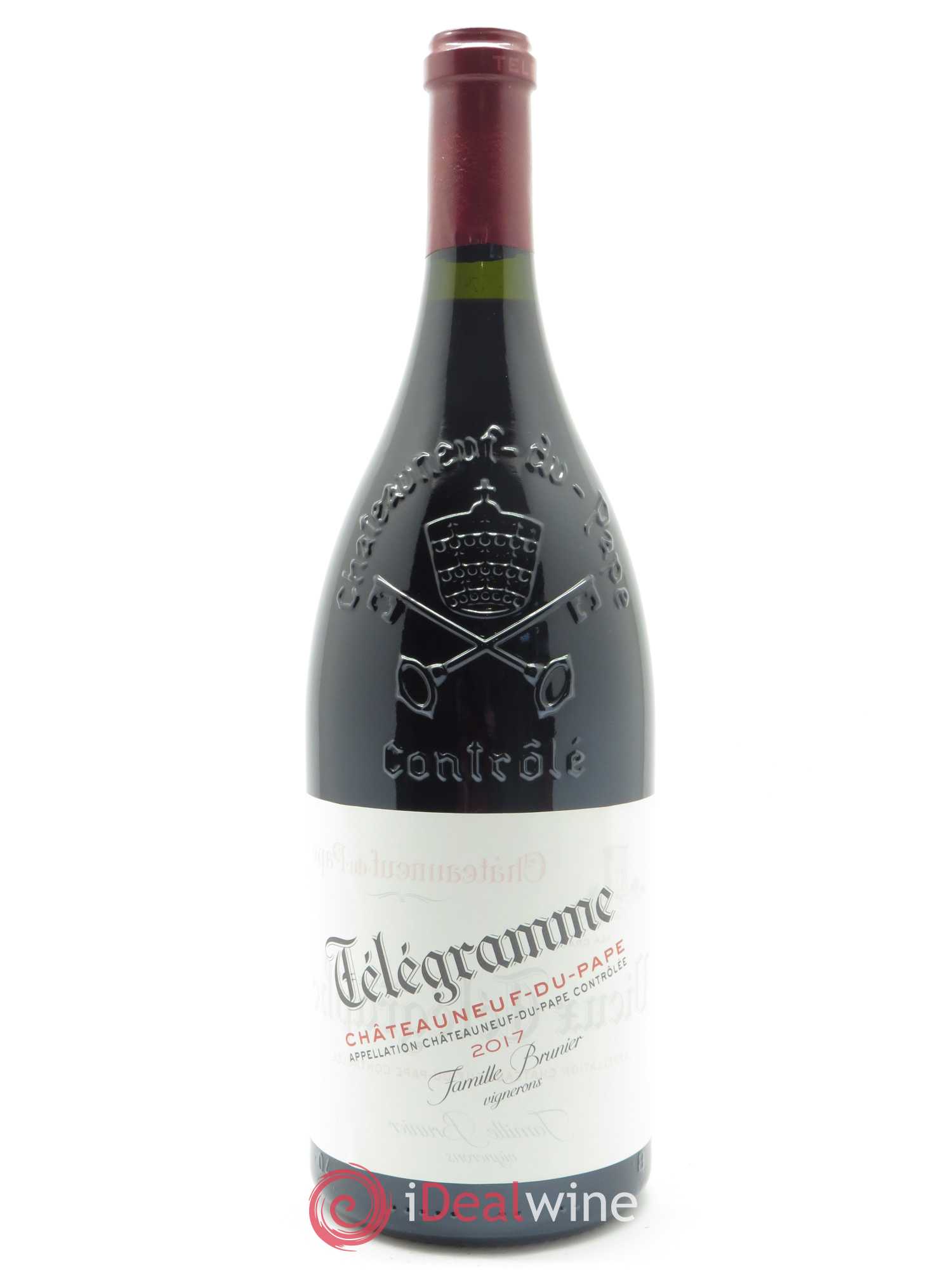 Châteauneuf-du-Pape Télégramme Vignobles Brunier 2017 - Lot de 1 magnum - 0