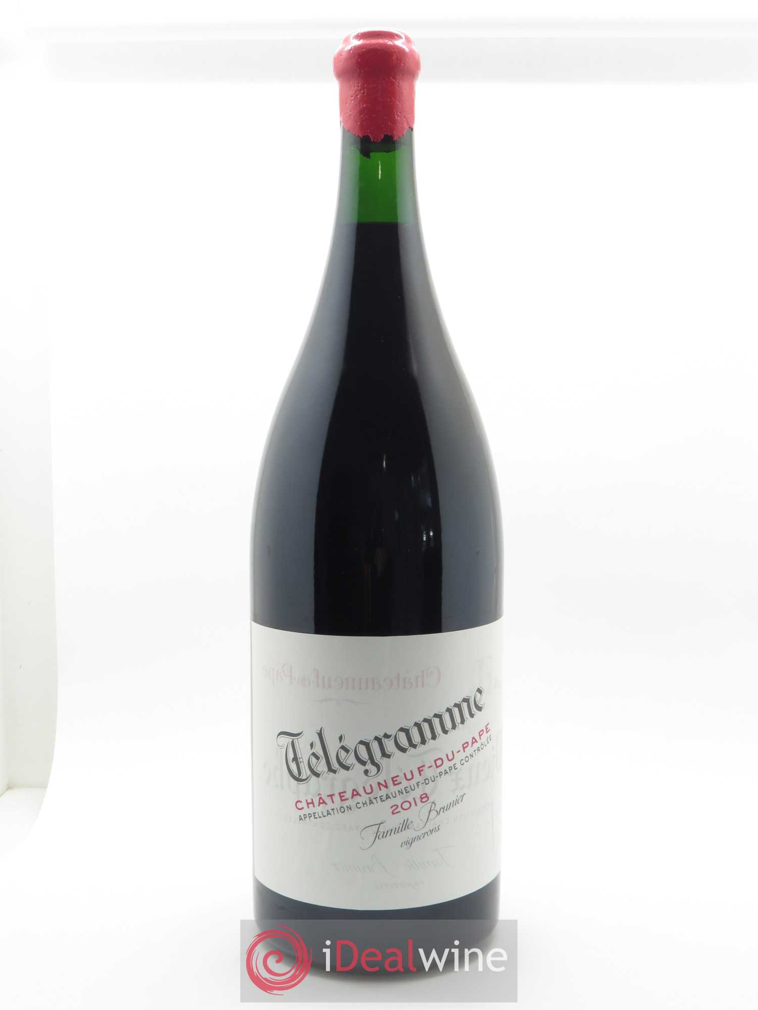 Châteauneuf-du-Pape Télégramme Vignobles Brunier 2018 - Lot of 1 double magnum - 1