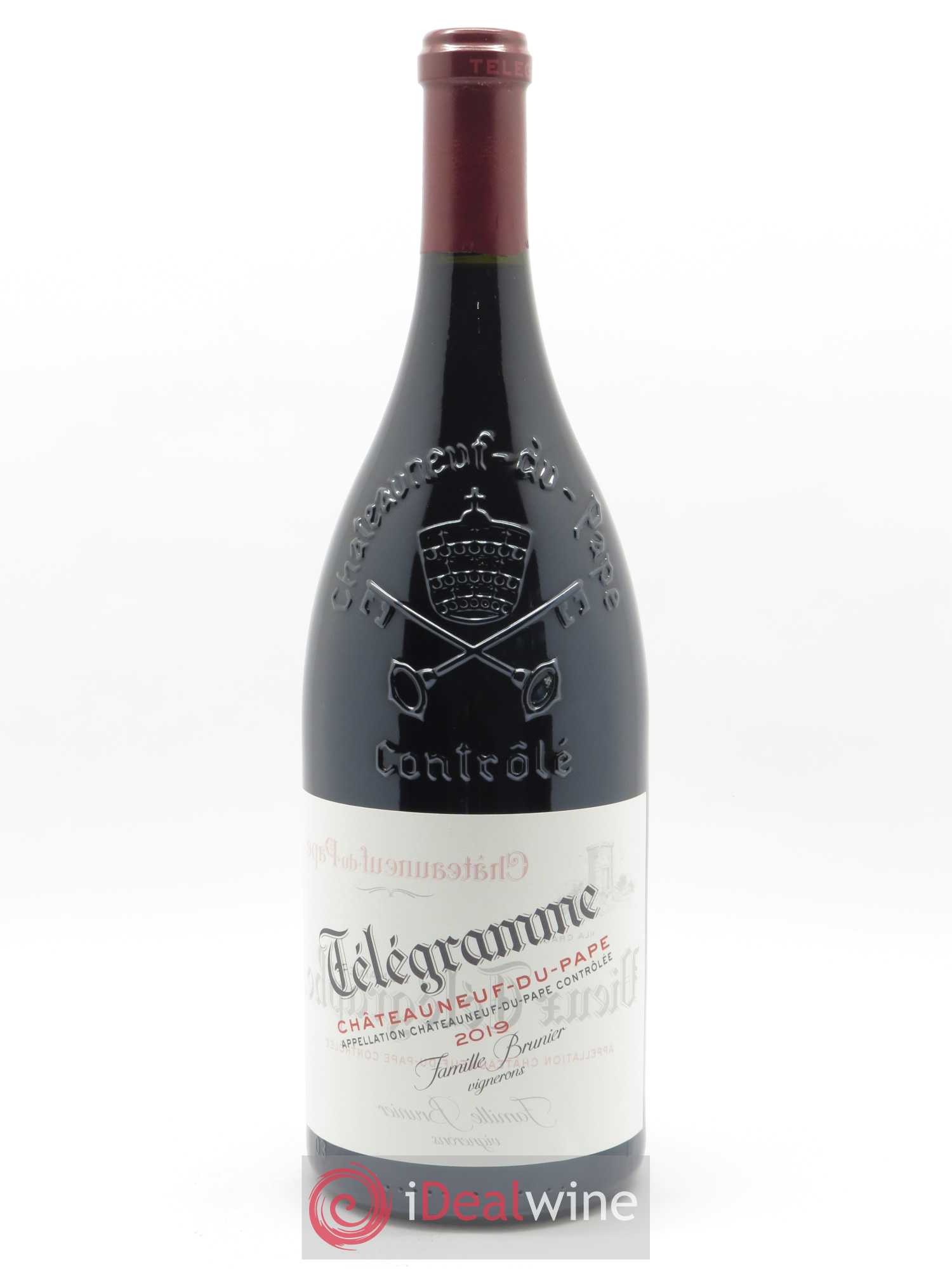 Châteauneuf-du-Pape Télégramme Vignobles Brunier 2019 - Lot de 1 magnum - 0