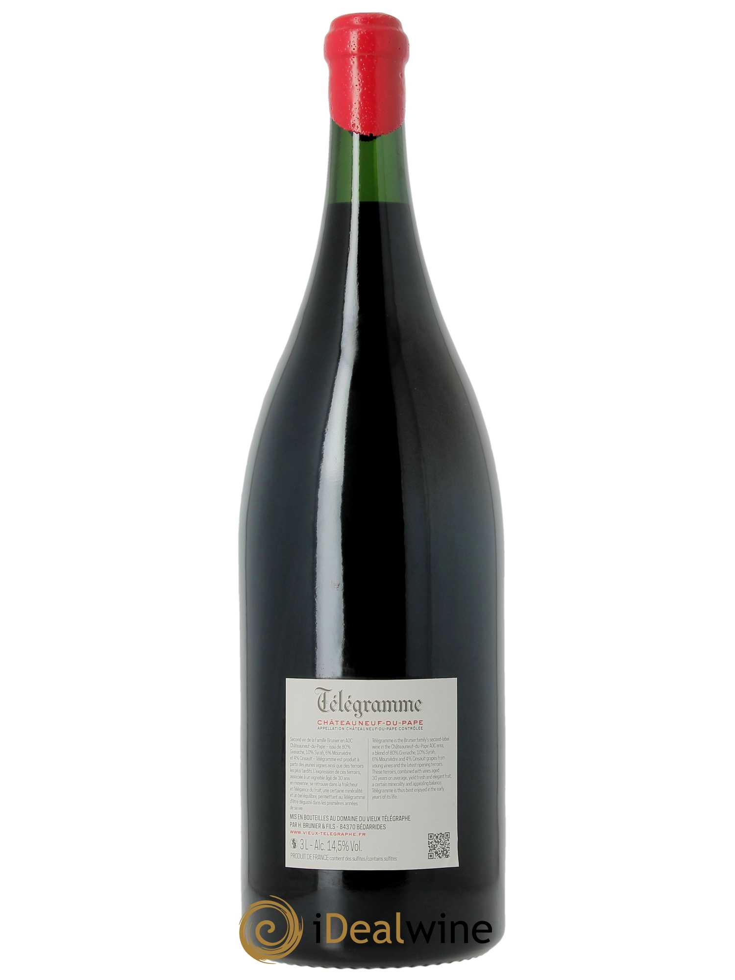Châteauneuf-du-Pape Télégramme Vignobles Brunier 2020 - Lot of 1 bottle - 2