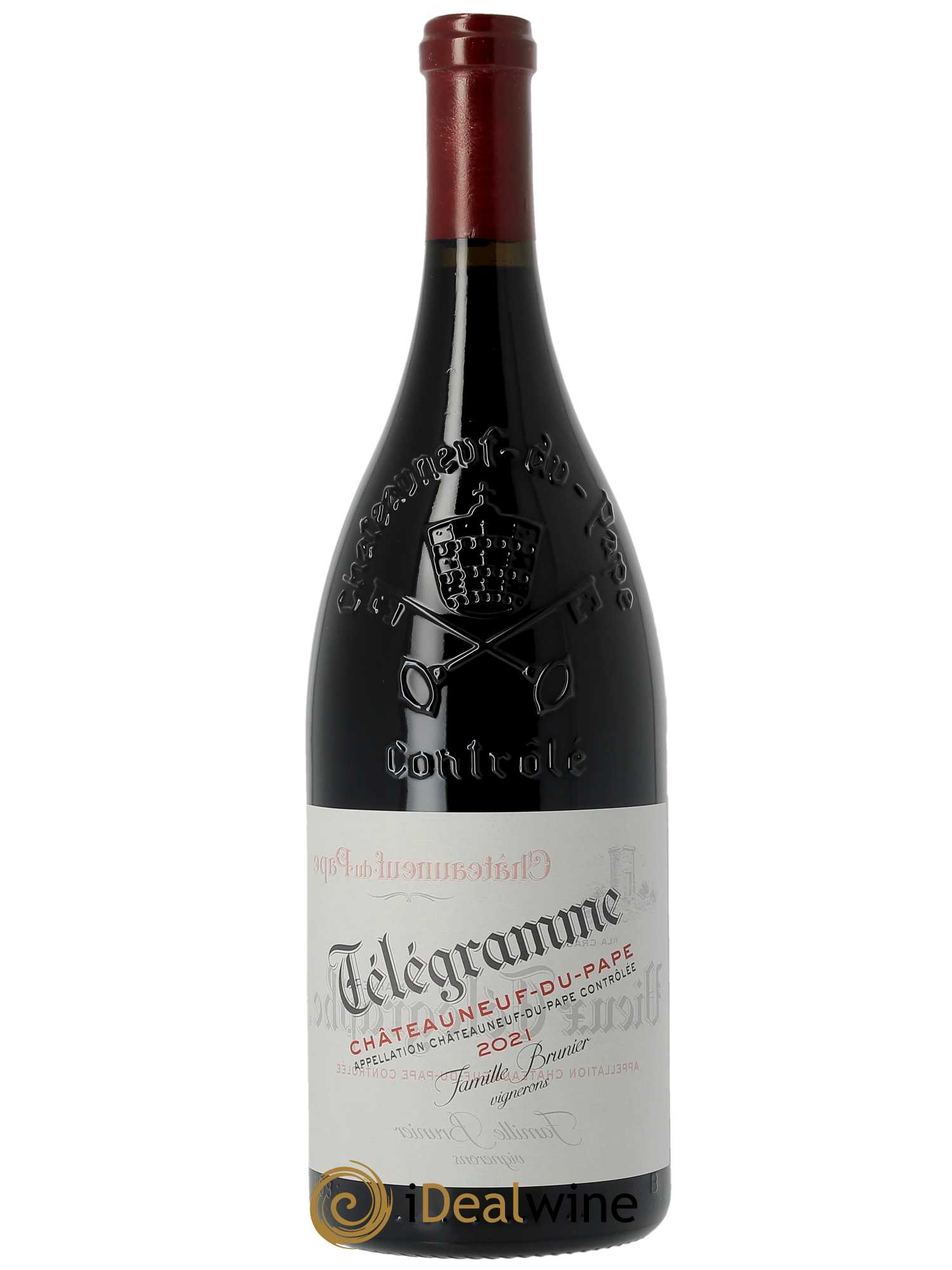 Châteauneuf-du-Pape Télégramme Vignobles Brunier 2021 - Lot of 1 magnum - 0