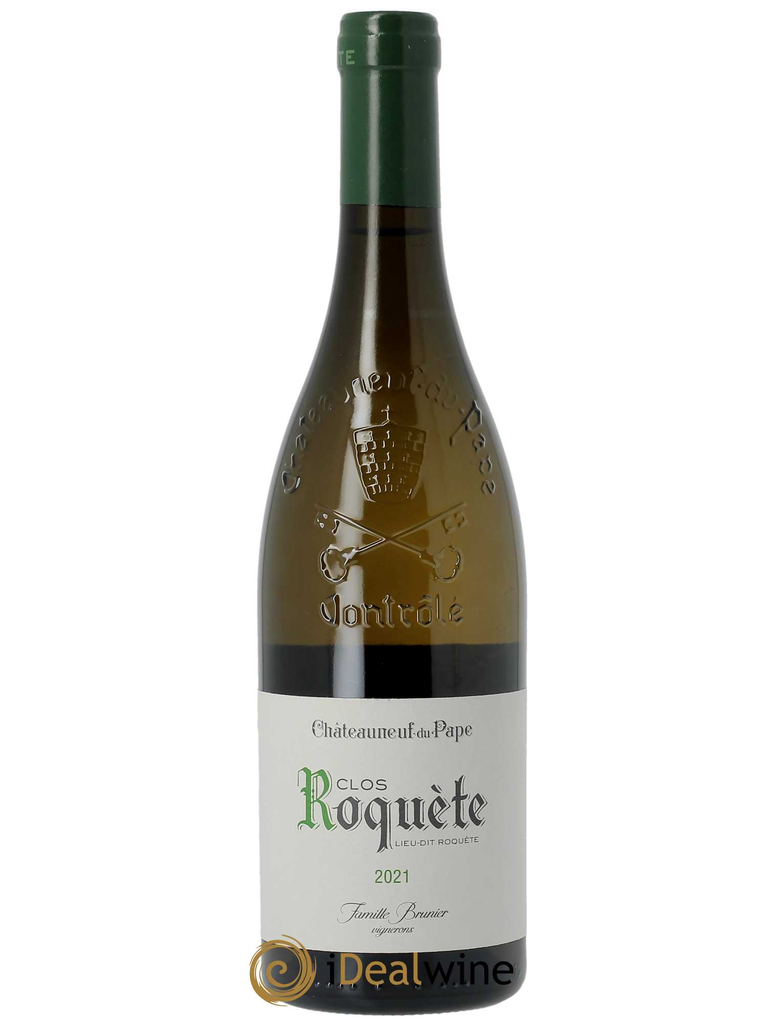 Châteauneuf-du-Pape Vieux Télégraphe (Domaine du) Clos La Roquète Vignobles Brunier 2021 - Lot of 1 bottle - 0